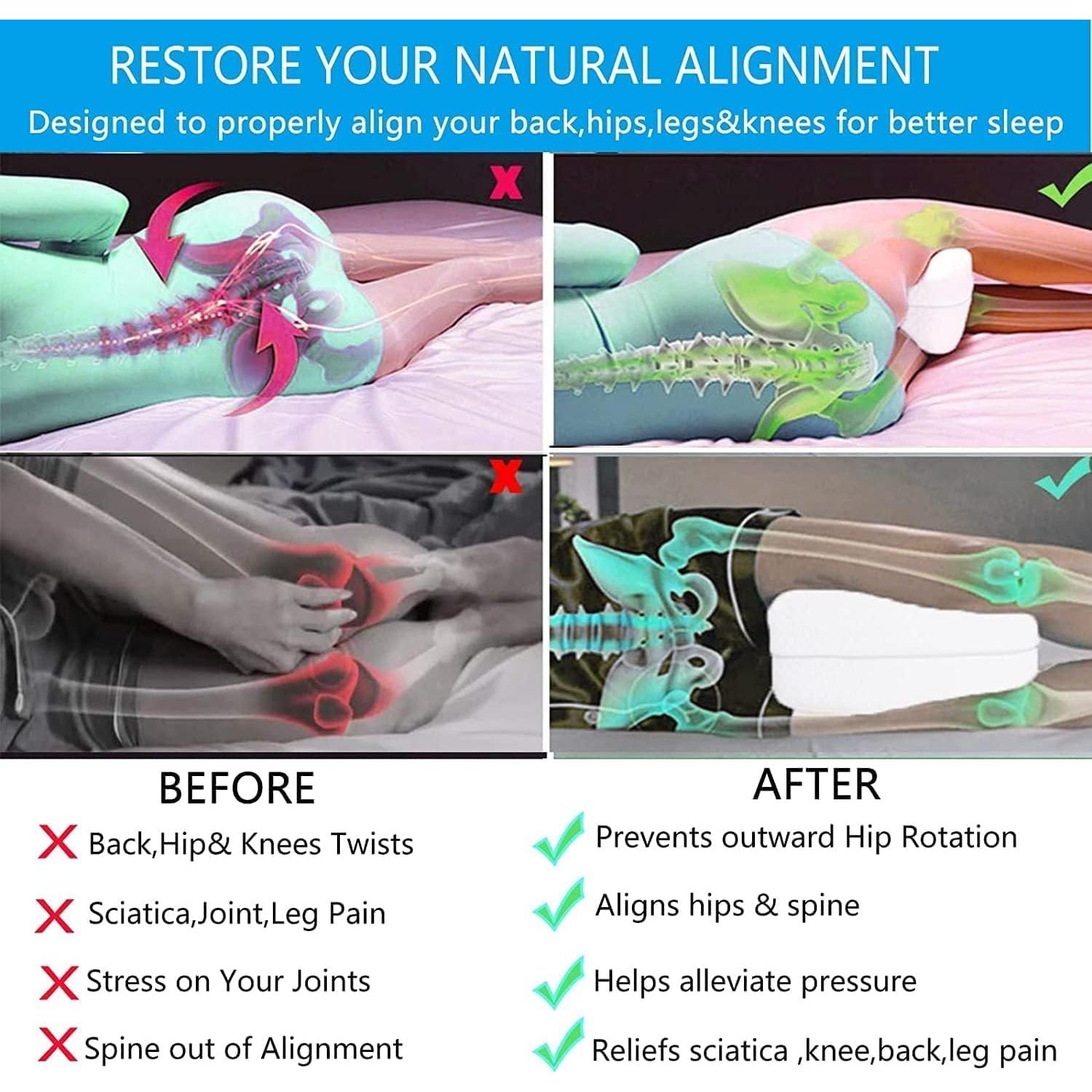 Almohada para Rodillas Vertdens Espuma Viscoelástica 25x24x15cm