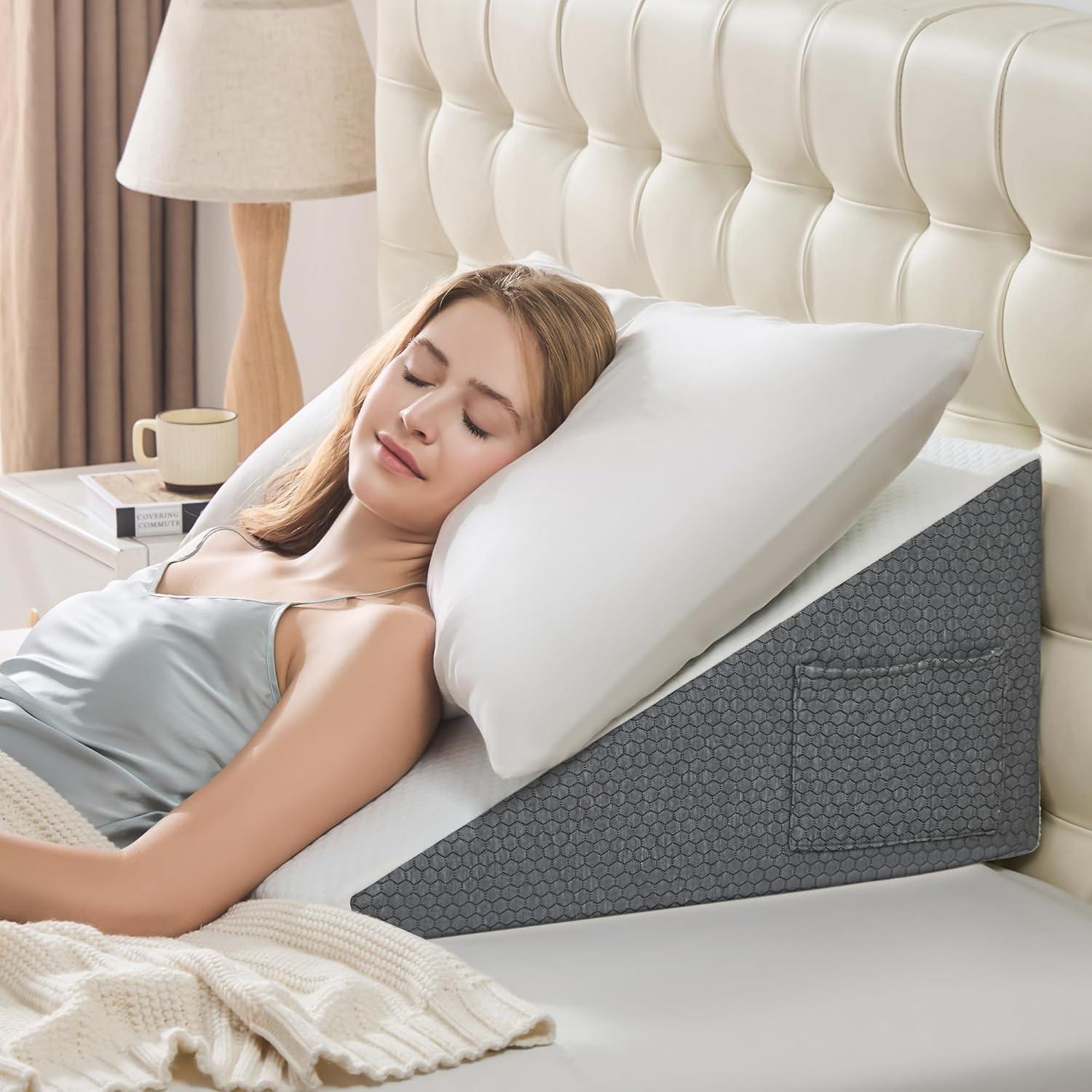 Almohada Cuña Yojoker 19 cm Espuma Viscoelástica Lavable