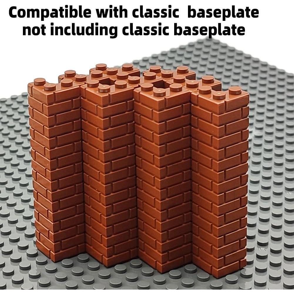 Ladrillos de Construcción ZHX 150 Piezas Color Marrón