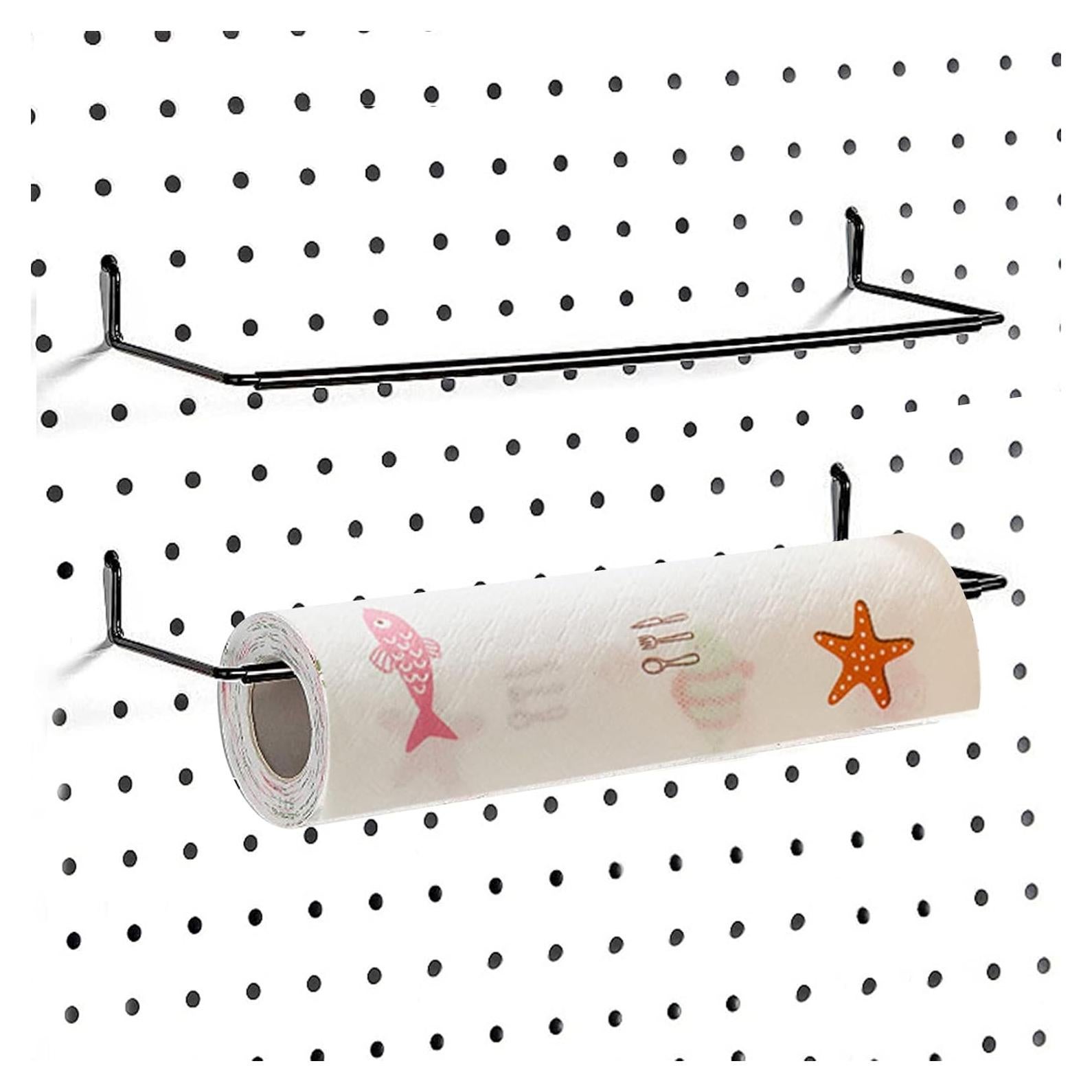 Soporte de Toallas para Tablero Perforado AccEncyc 2 Pcs