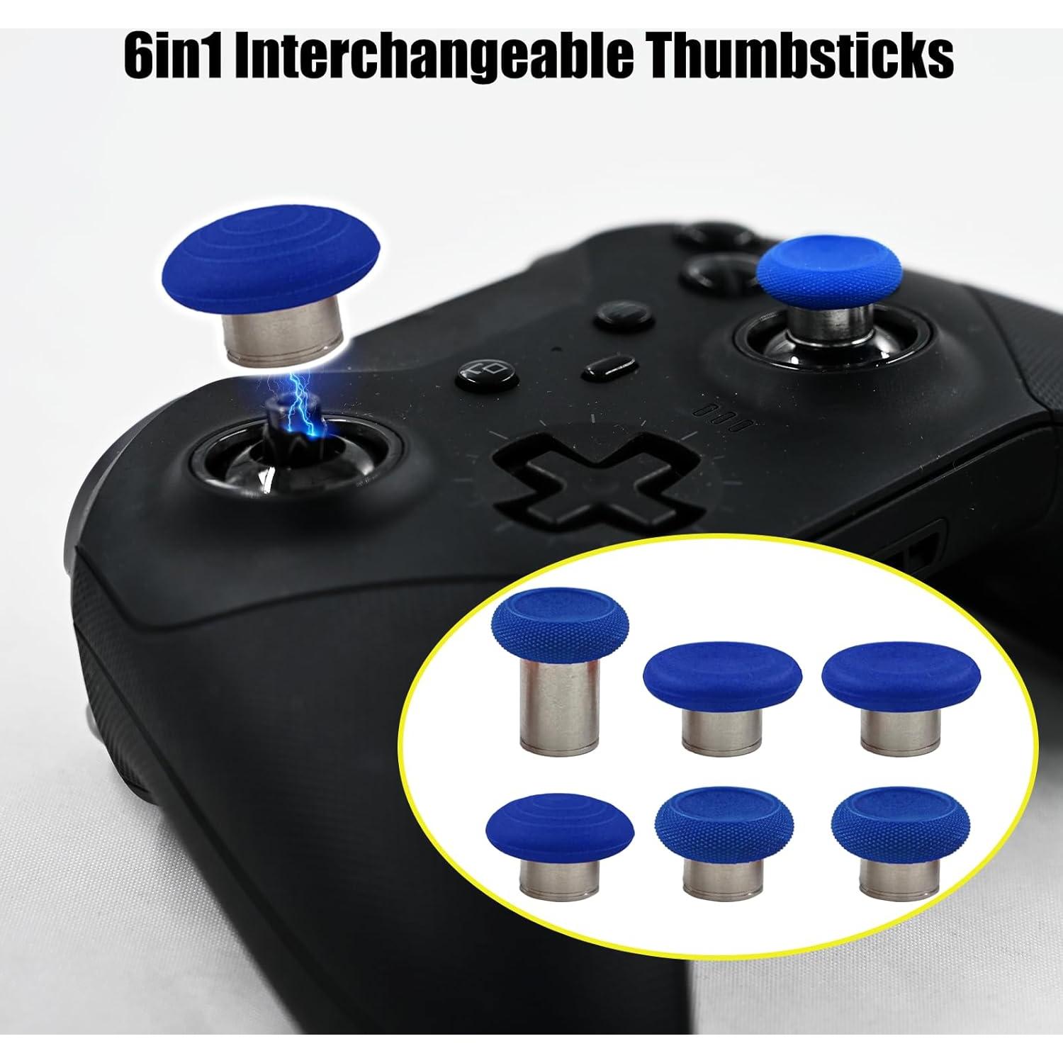 Accesorios Xbox Elite Serie 2 LiXiongBao 13 en 1 Todo Azul