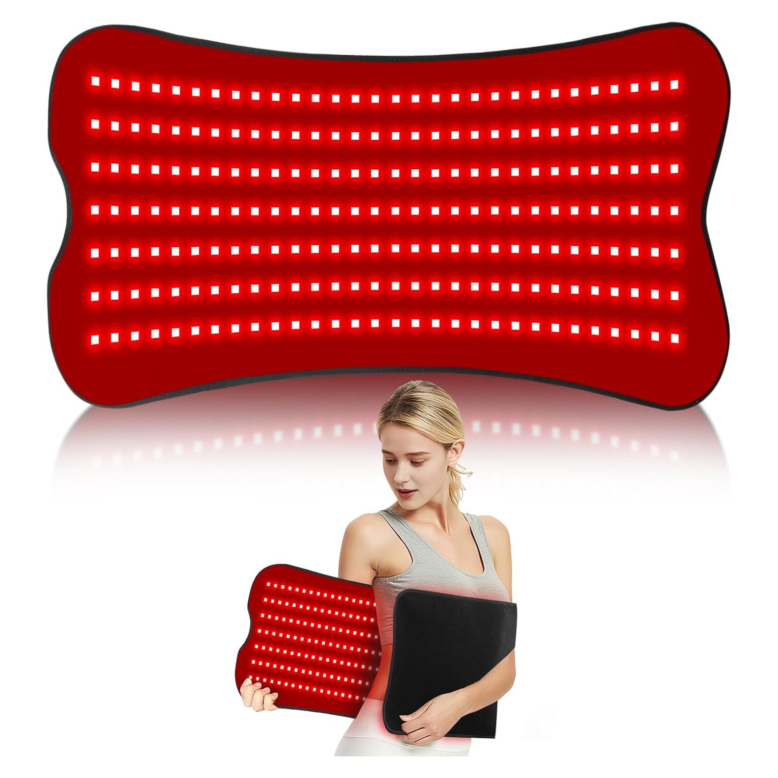 Almohadilla de Terapia de Luz Roja Fyovuv 80x36cm con Control Remoto