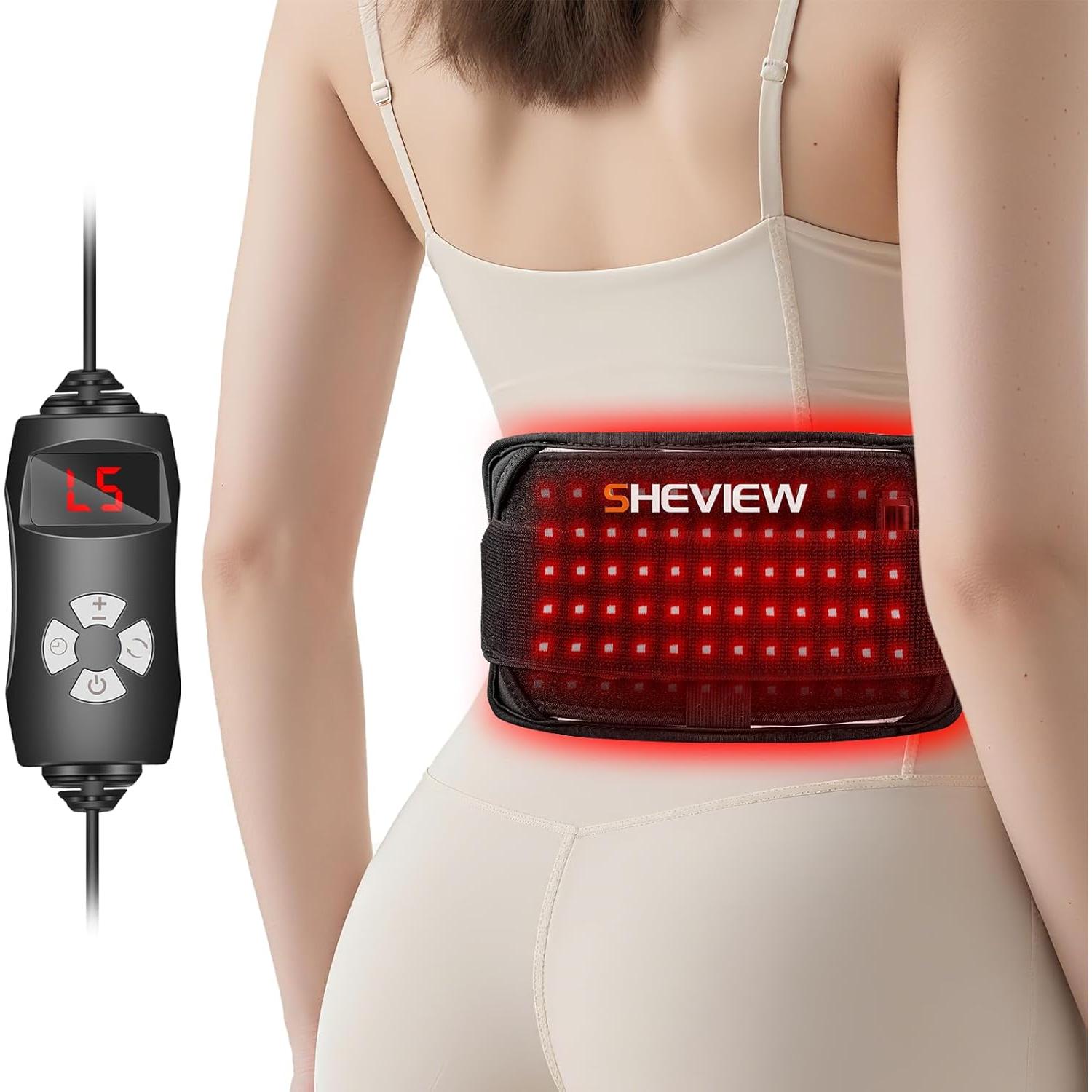 Almohadilla de Terapia de Luz Roja SHEVIEW 60 LEDs 660nm 850nm