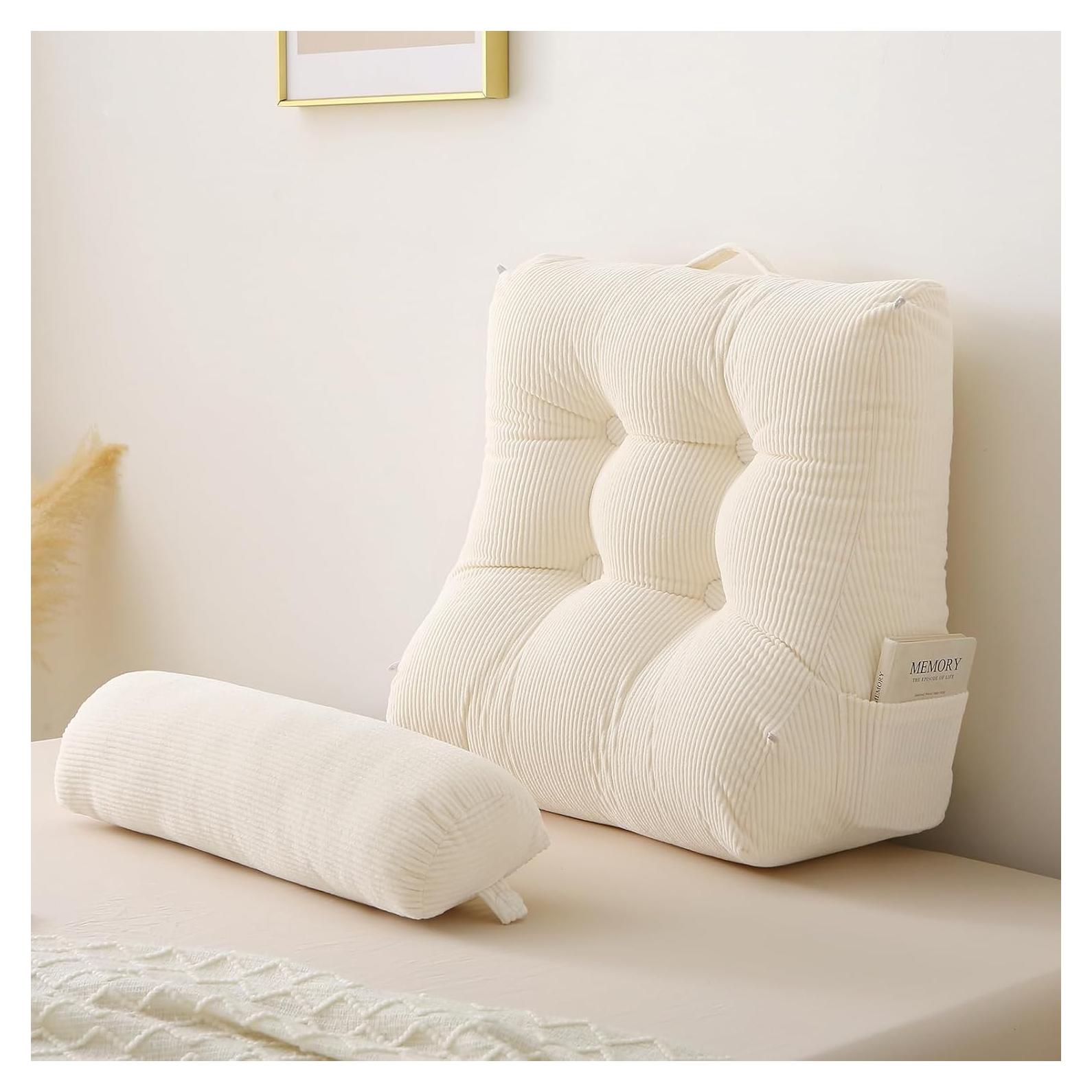 Juego de Almohadas en Cuña Sasttie 2PCS Beige 58.4cm