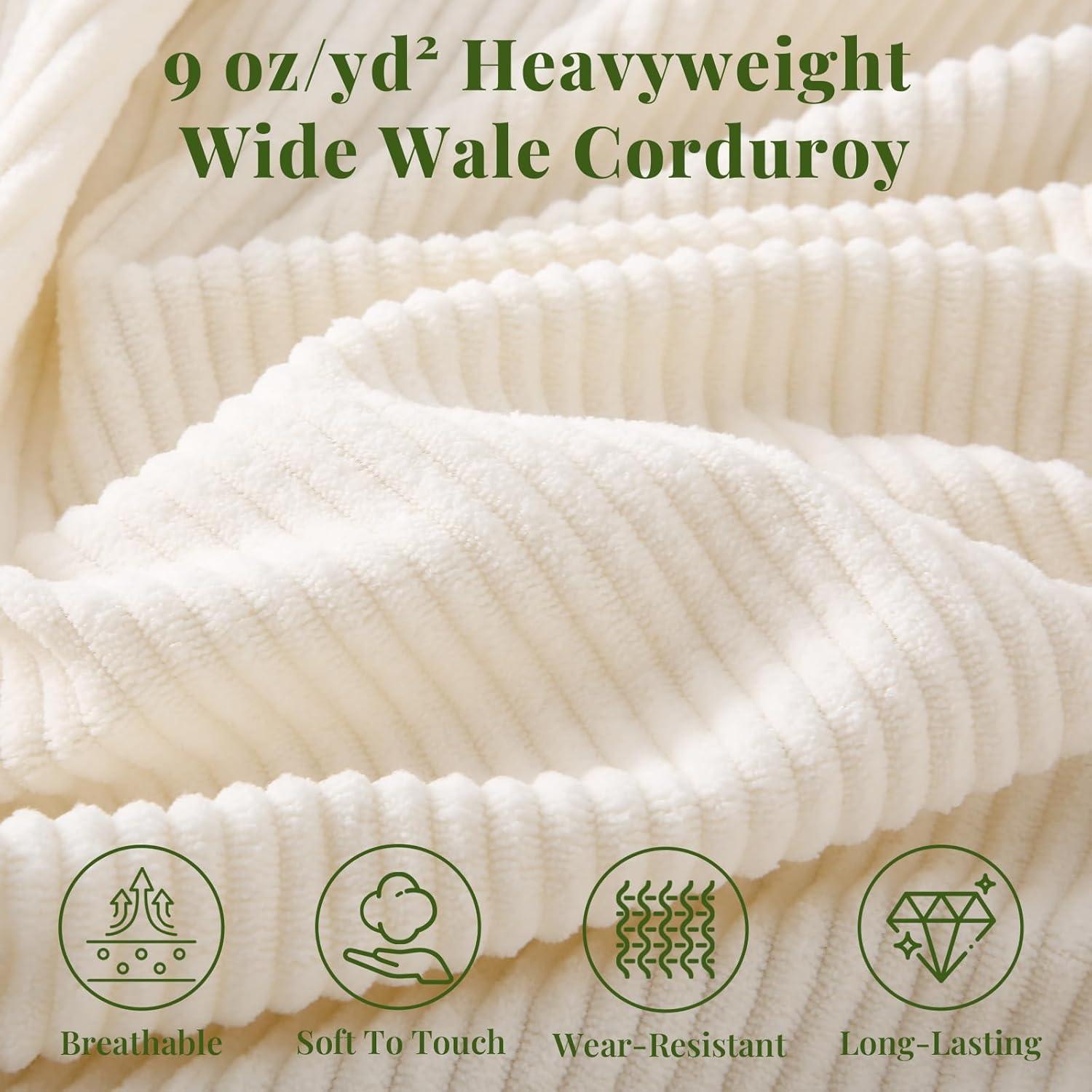 Juego de Almohadas en Cuña Sasttie 2PCS Beige 58.4cm