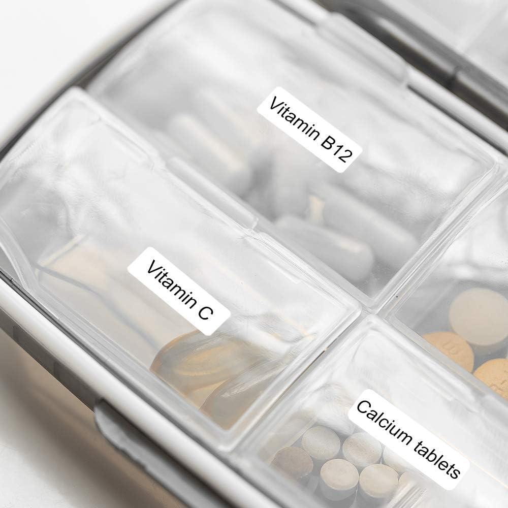 Cinta de Etiquetas Phomemo D30 Papel Térmico 12x40mm 6 Rollos