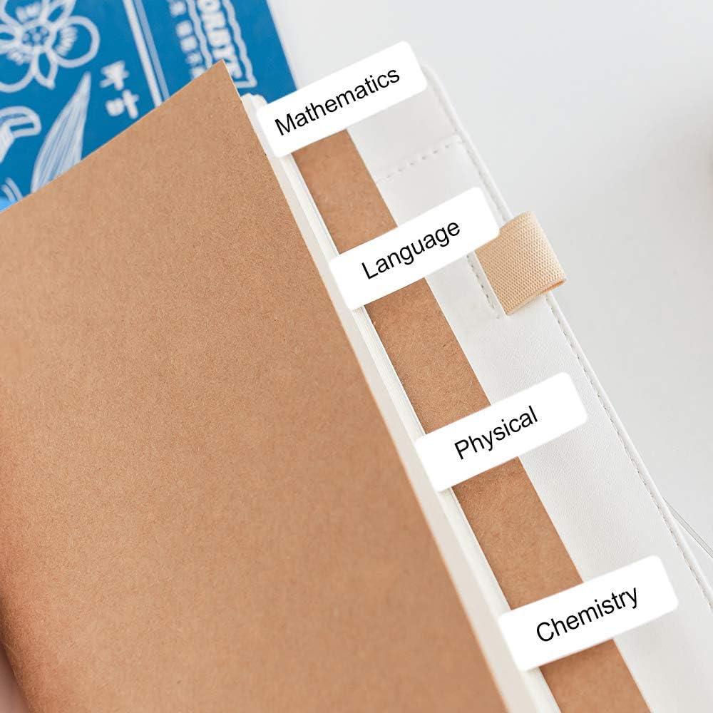 Cinta de Etiquetas Phomemo D30 Papel Térmico 12x40mm 6 Rollos