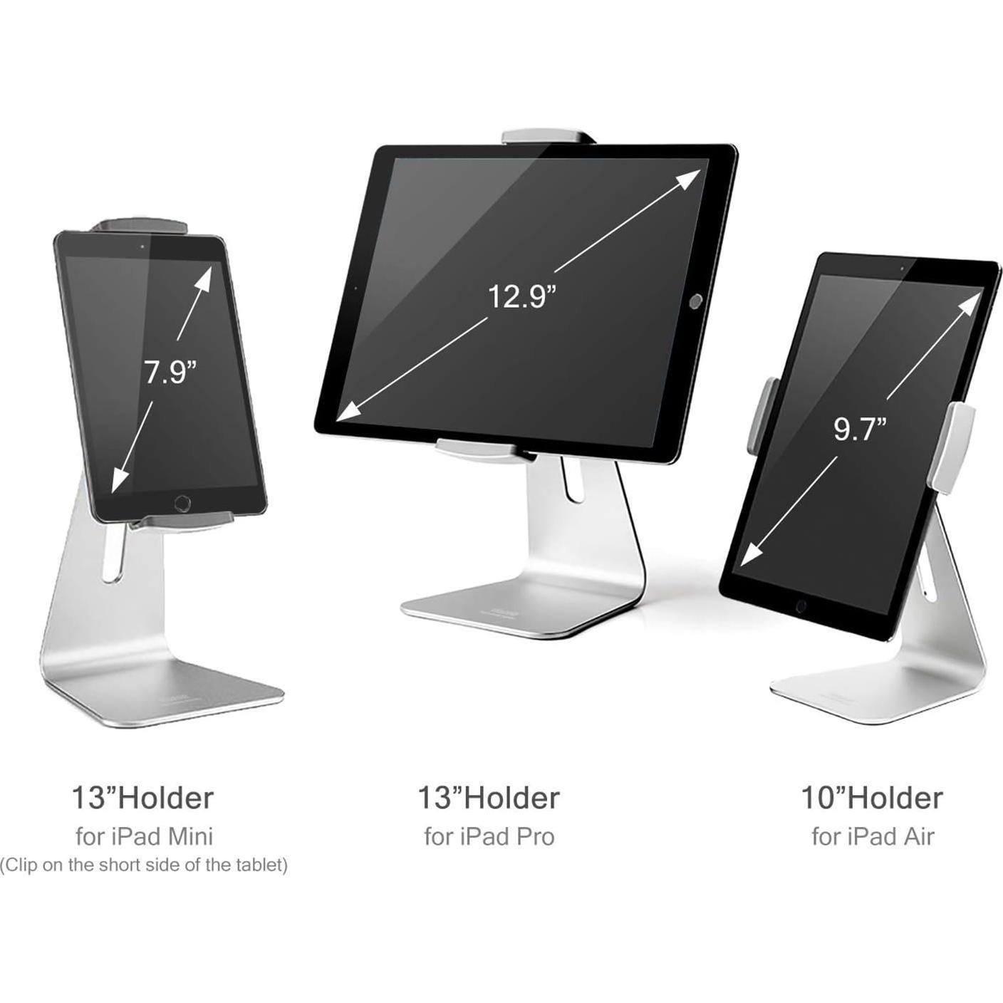 Soporte Viozon para iPad Pro y Tabletas 360° Aluminio