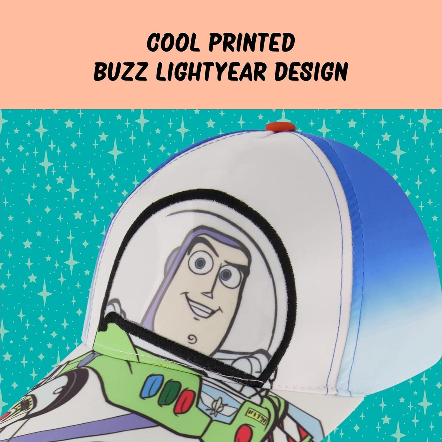 Gorra de béisbol ajustable Buzz Lightyear Disney para niños 2-4 años