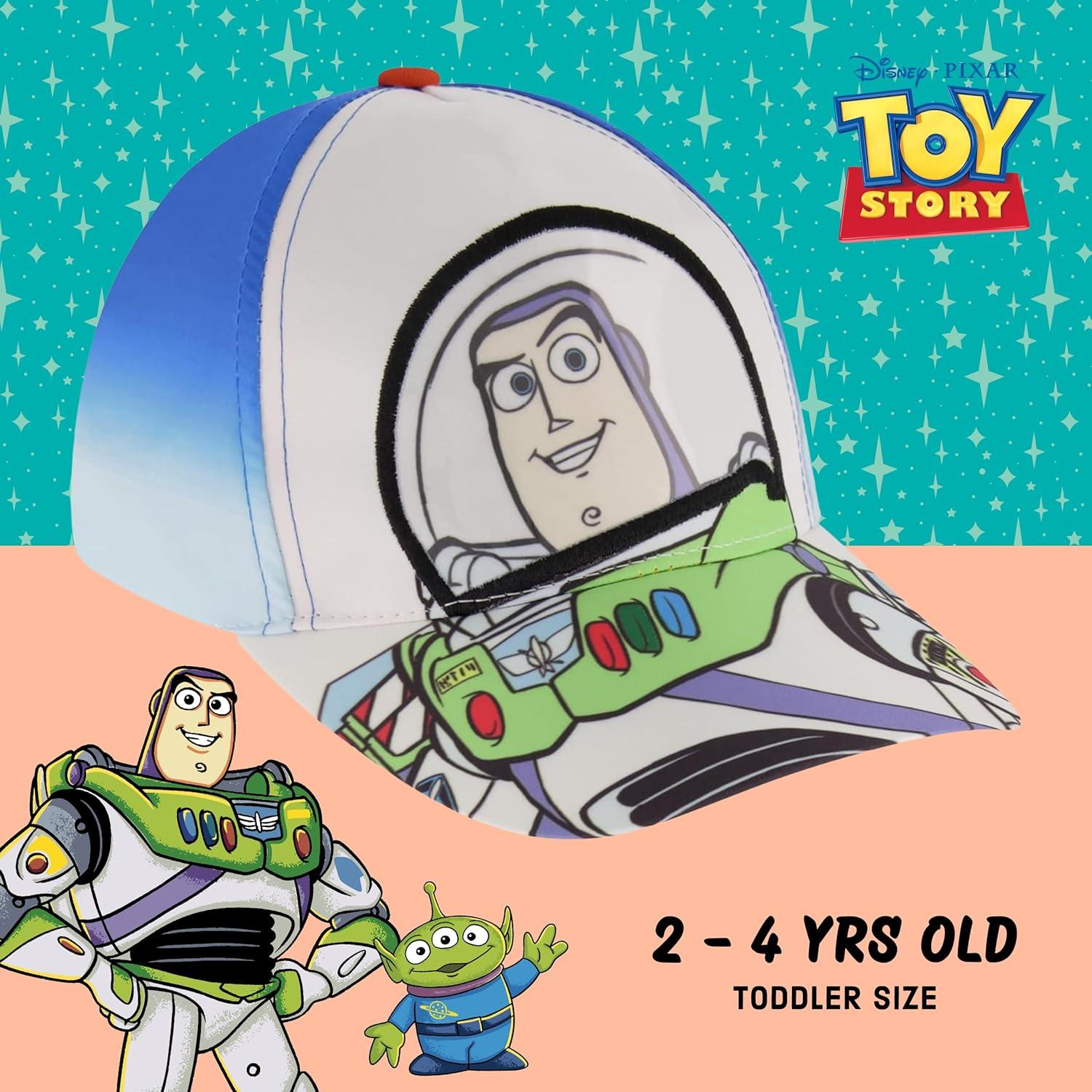 Gorra de béisbol ajustable Buzz Lightyear Disney para niños 2-4 años