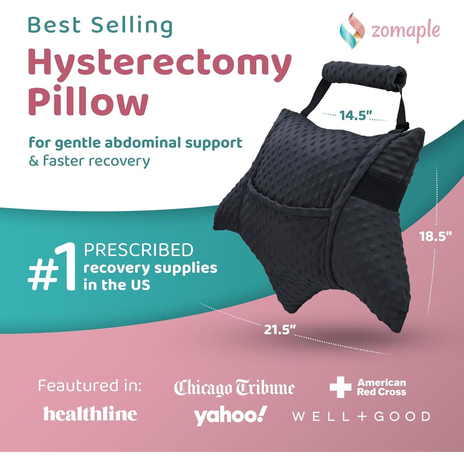 Almohada de Recuperación Zomaple para Histerectomía con Gel