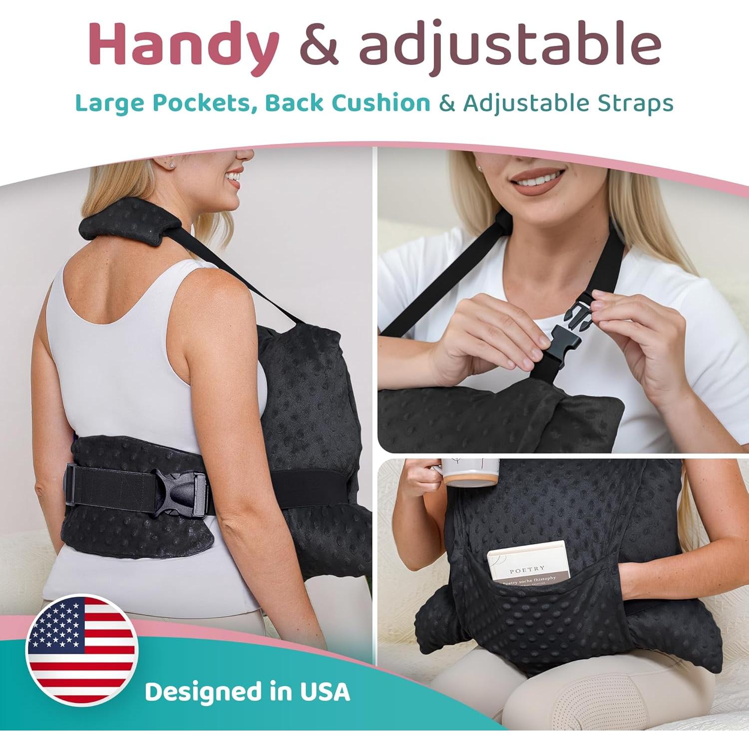 Almohada de Recuperación Zomaple para Histerectomía con Gel