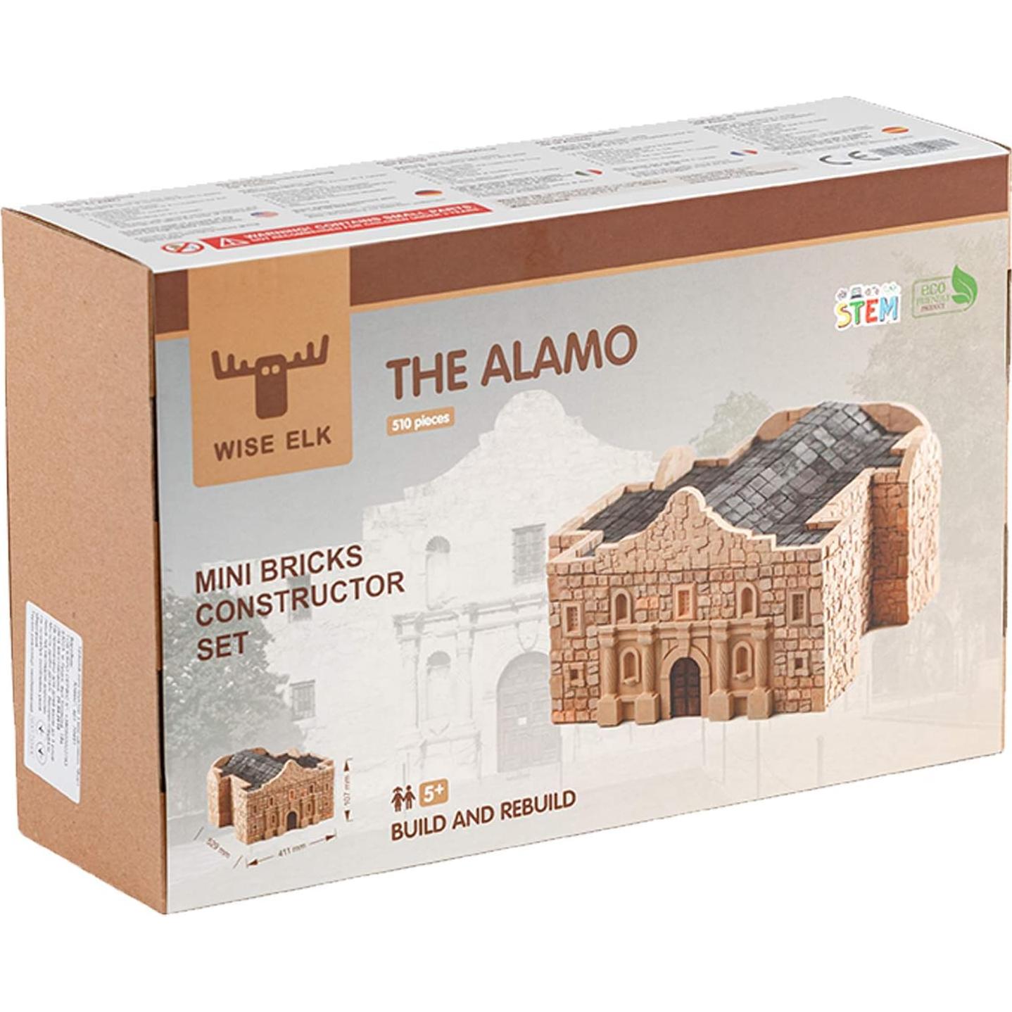 Kit de Construcción Alamo Wise Elk - 510 Ladrillos de Yeso 3D