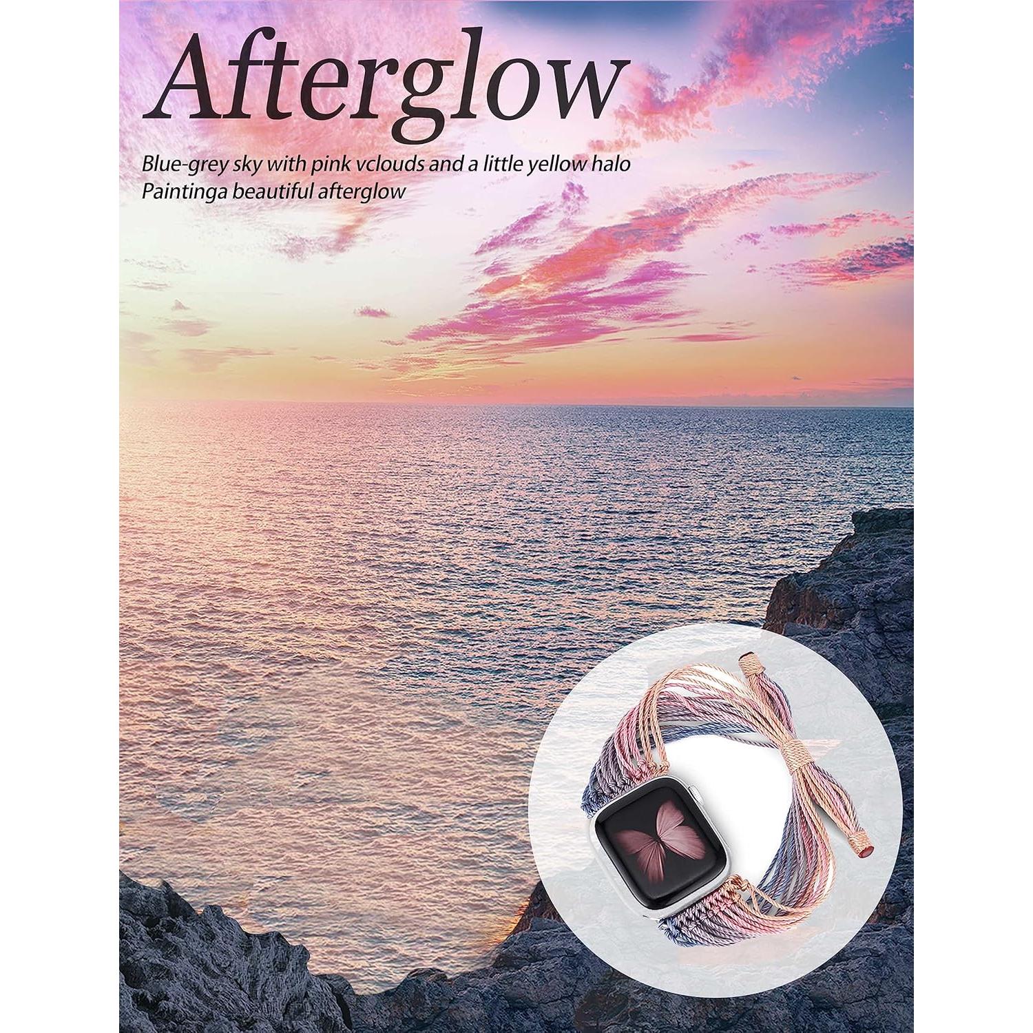 Pulsera Boho JR.DM para Apple Watch 38-46mm Ajustable Mujeres