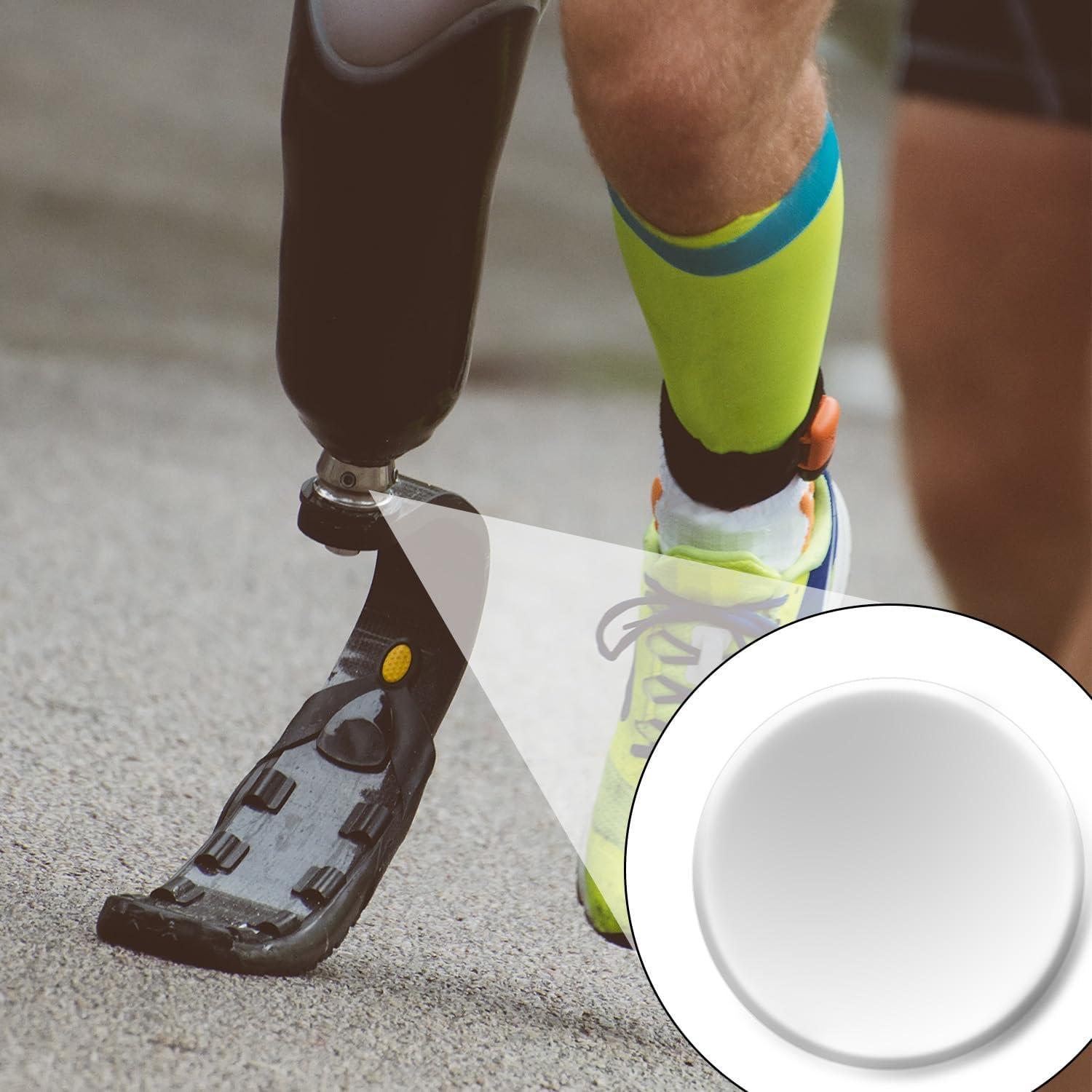 8 Parches de Forro Prostético BOXOB 6.6cm Reutilizables Gel