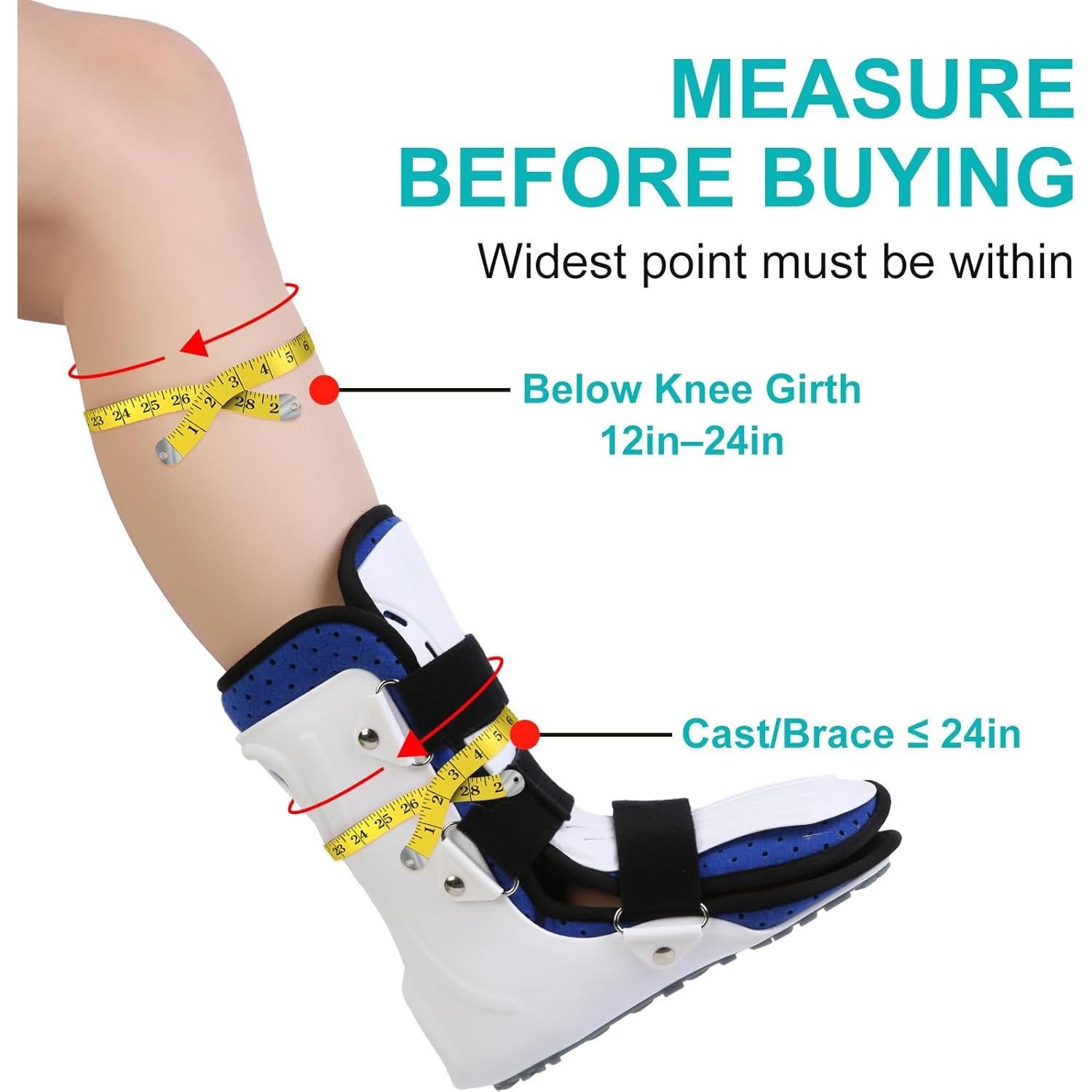 Cubierta Impermeable para Yeso de Pierna Quiheat 30-60 cm