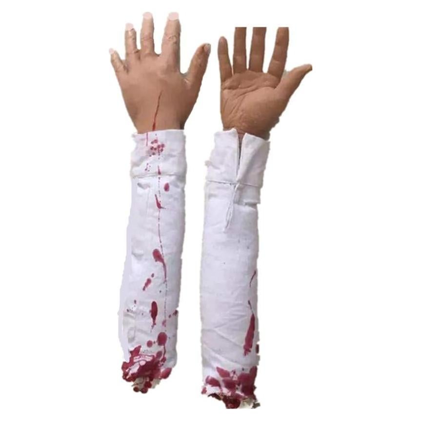 Decoración Halloween Aweilan Mano Cortada Realista 55cm