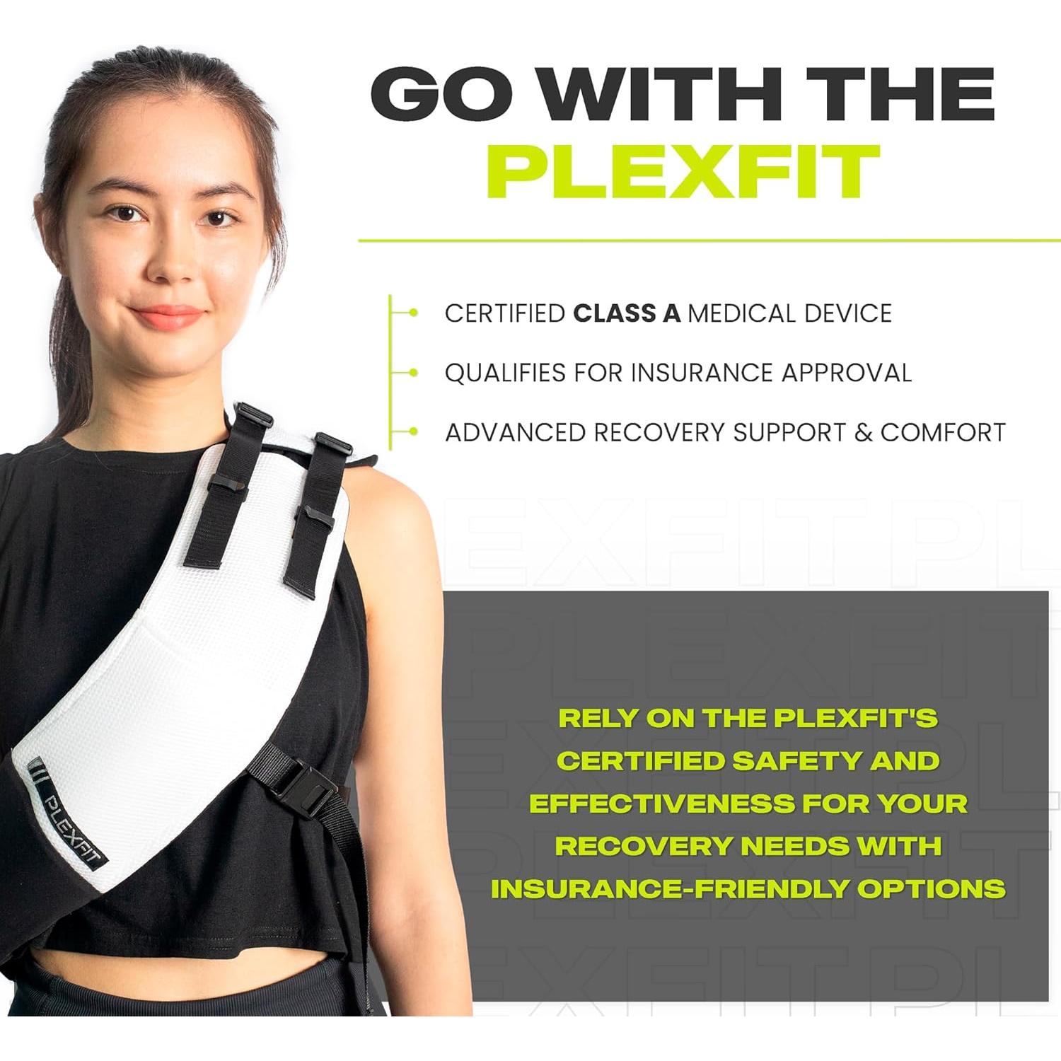 Faja inmovilizador de hombro PLEXFIT - Soporte lesiones brazo izquierdo