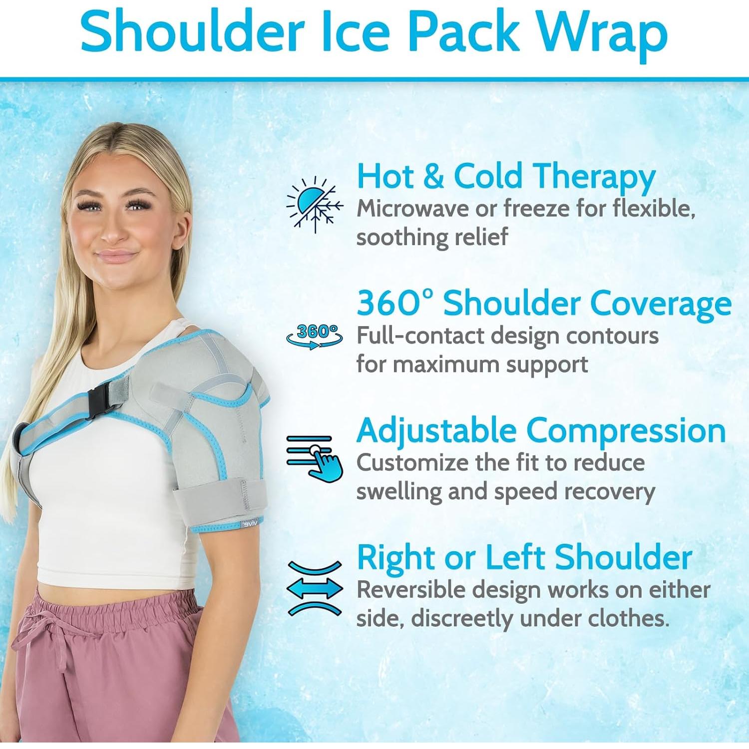 Faja de Hielo para Hombro Arctic Flex - Terapia Caliente y Fría