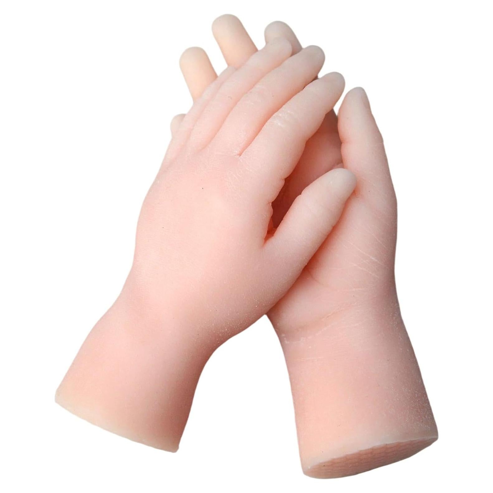 Mano Falsa de Silicona Realista DAOFLONT para Exhibición 14.5 cm