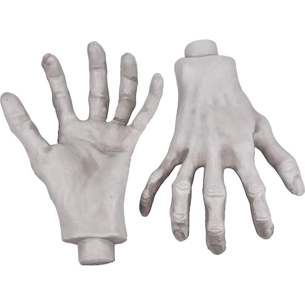 Manos Esqueléticas de Halloween XONOR - 2 Pares Realistas 20 cm