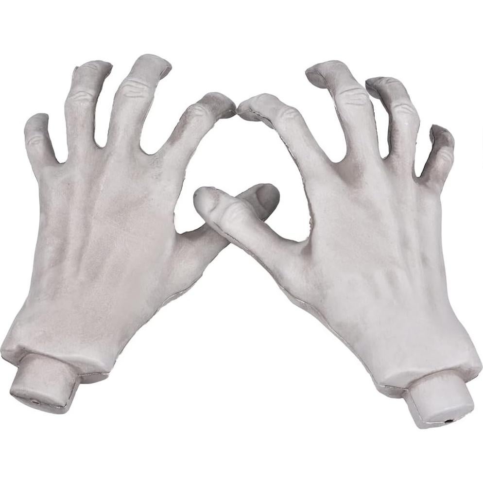 Manos Esqueléticas de Halloween XONOR - 2 Pares Realistas 20 cm