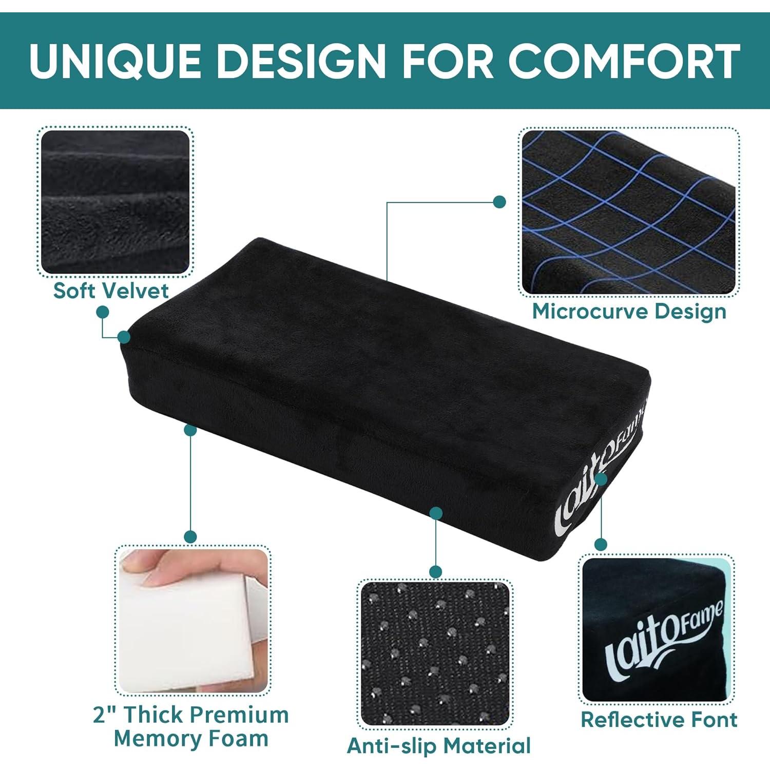 Funda Almohadilla Rodilla Scooter LaitoFame 35.56x17.78cm