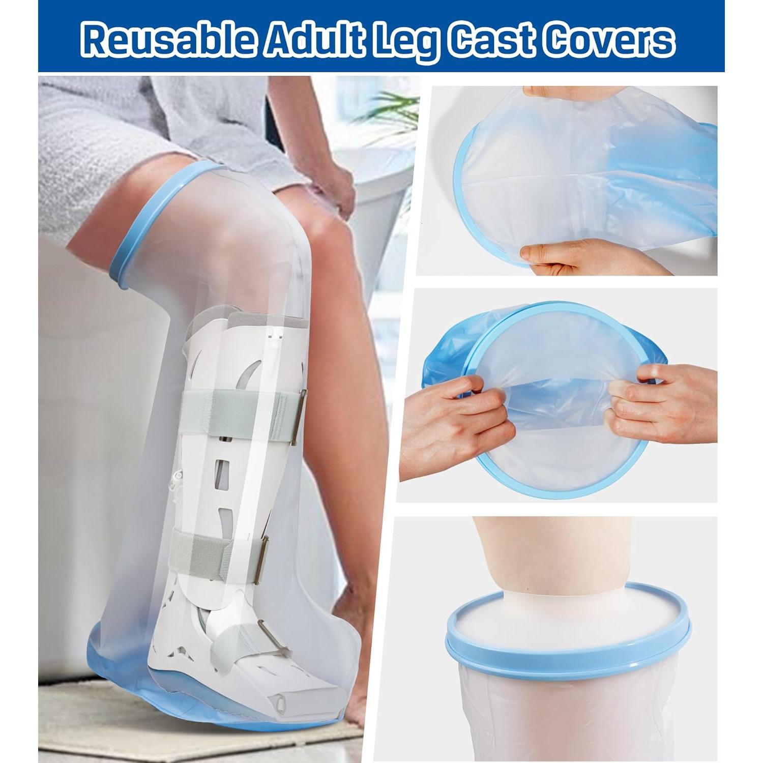 Cubierta de Yeso Impermeable Extra Grande Blueash para Ducha