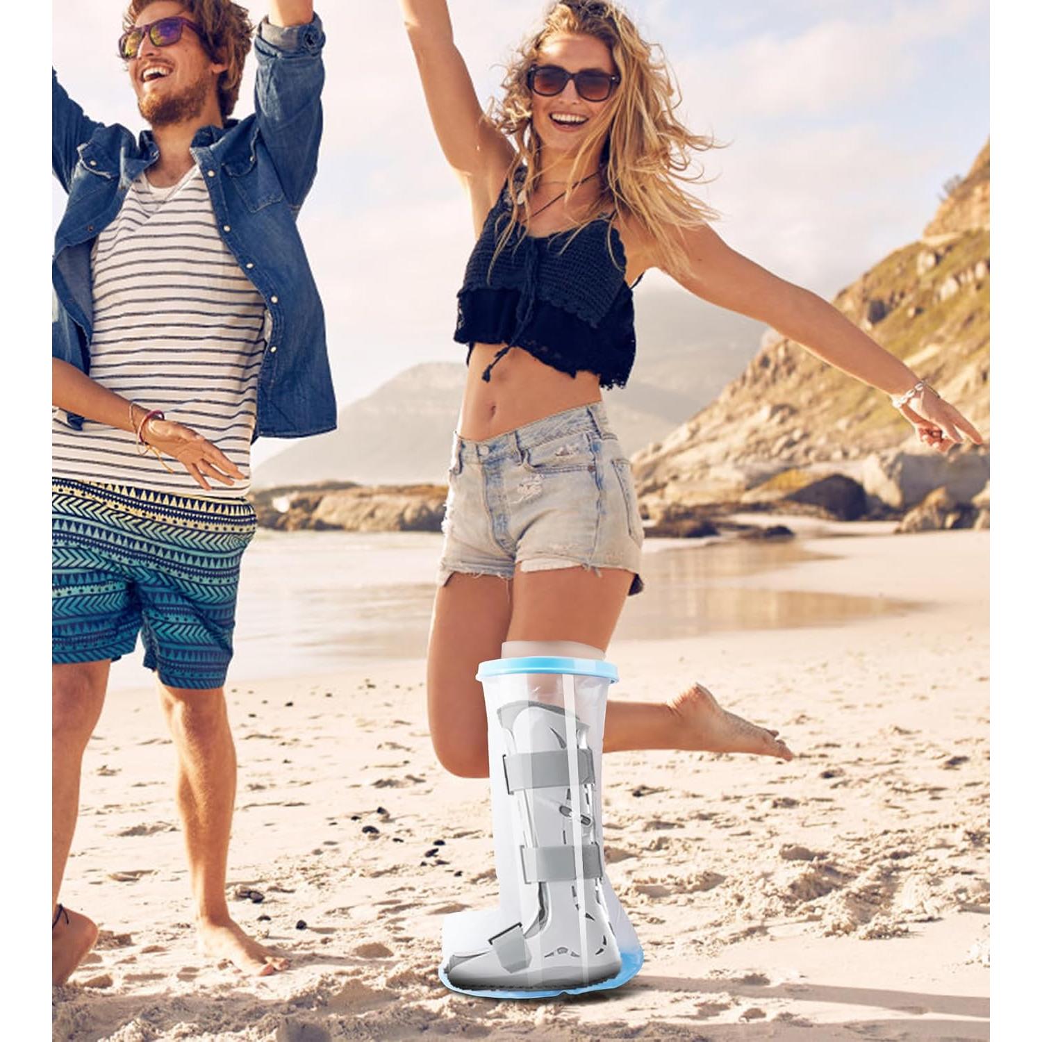 Cubierta de Yeso Impermeable Extra Grande Blueash para Ducha