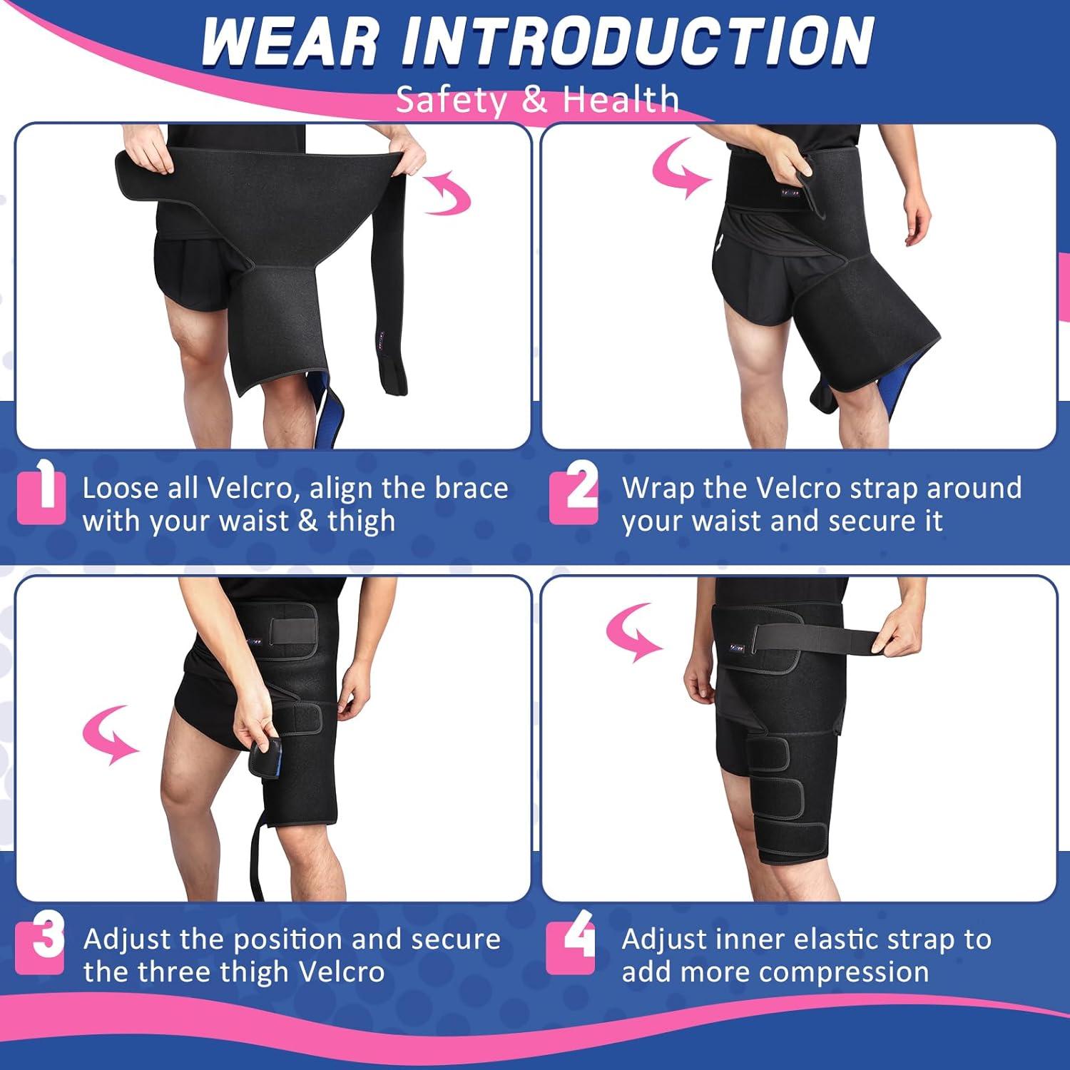 Soporte para Cadera y Muslo Beister con 5 Tirantes Ajustables