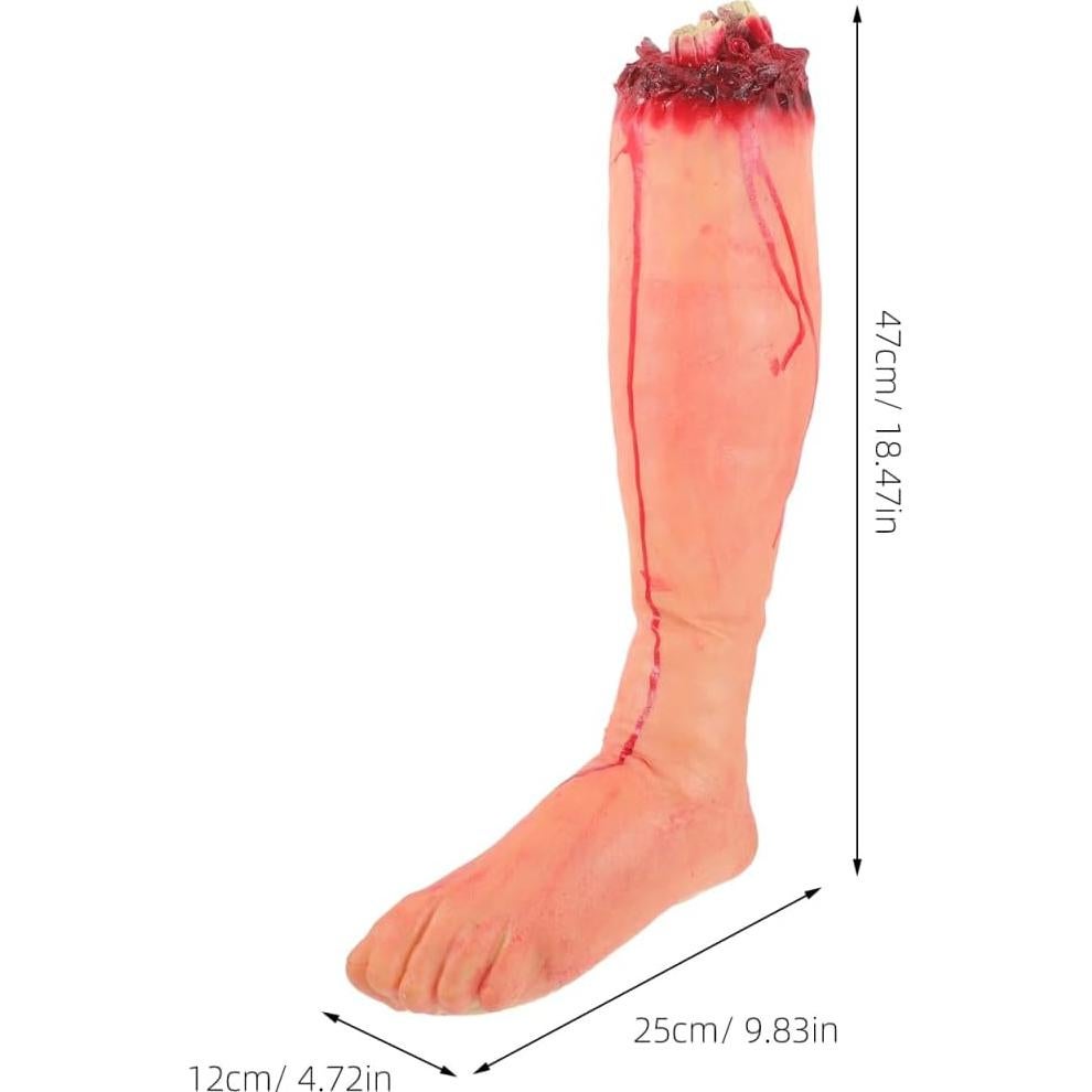 Pies Rotos de Halloween Toyvian - Accesorios de Decoración Espeluznante