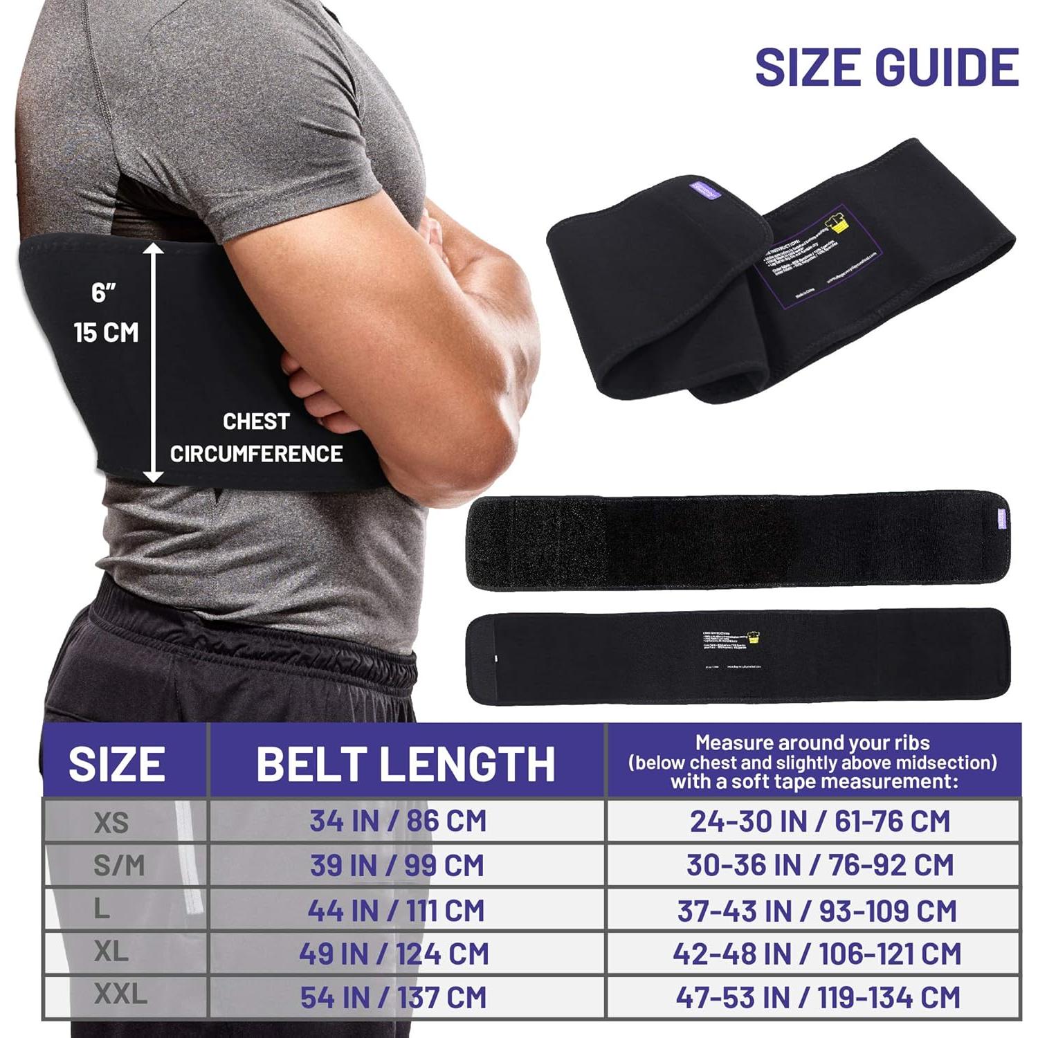 Faja de Compresión para Costillas Everyday Medical S/M 76-91 cm