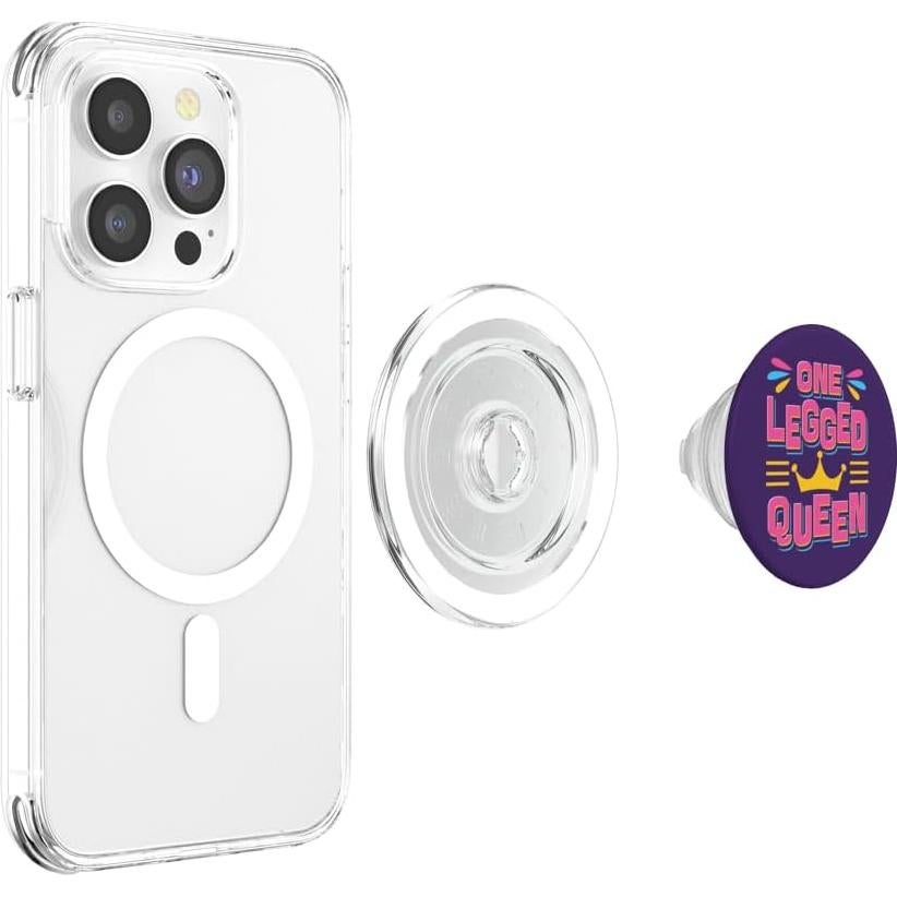 PopSockets PopGrip Magnético Humor Pierna Protésica