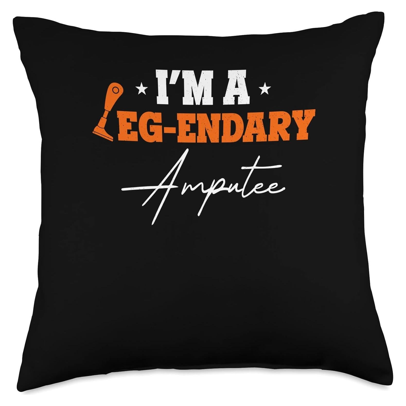 Cojín de Lanzamiento para Pierna Prostética Regalos 45x45 cm