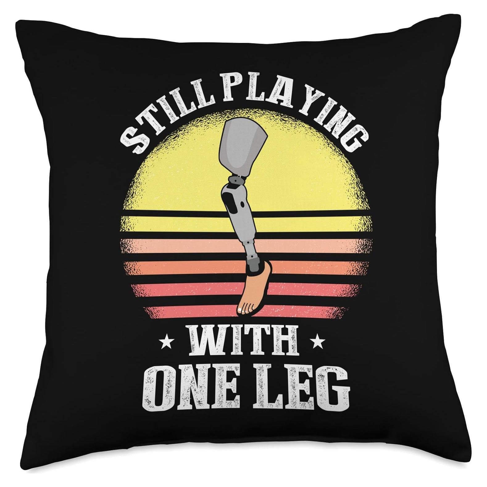 Cojín Decorativo Multicolor 45x45 cm para Pierna Artificial