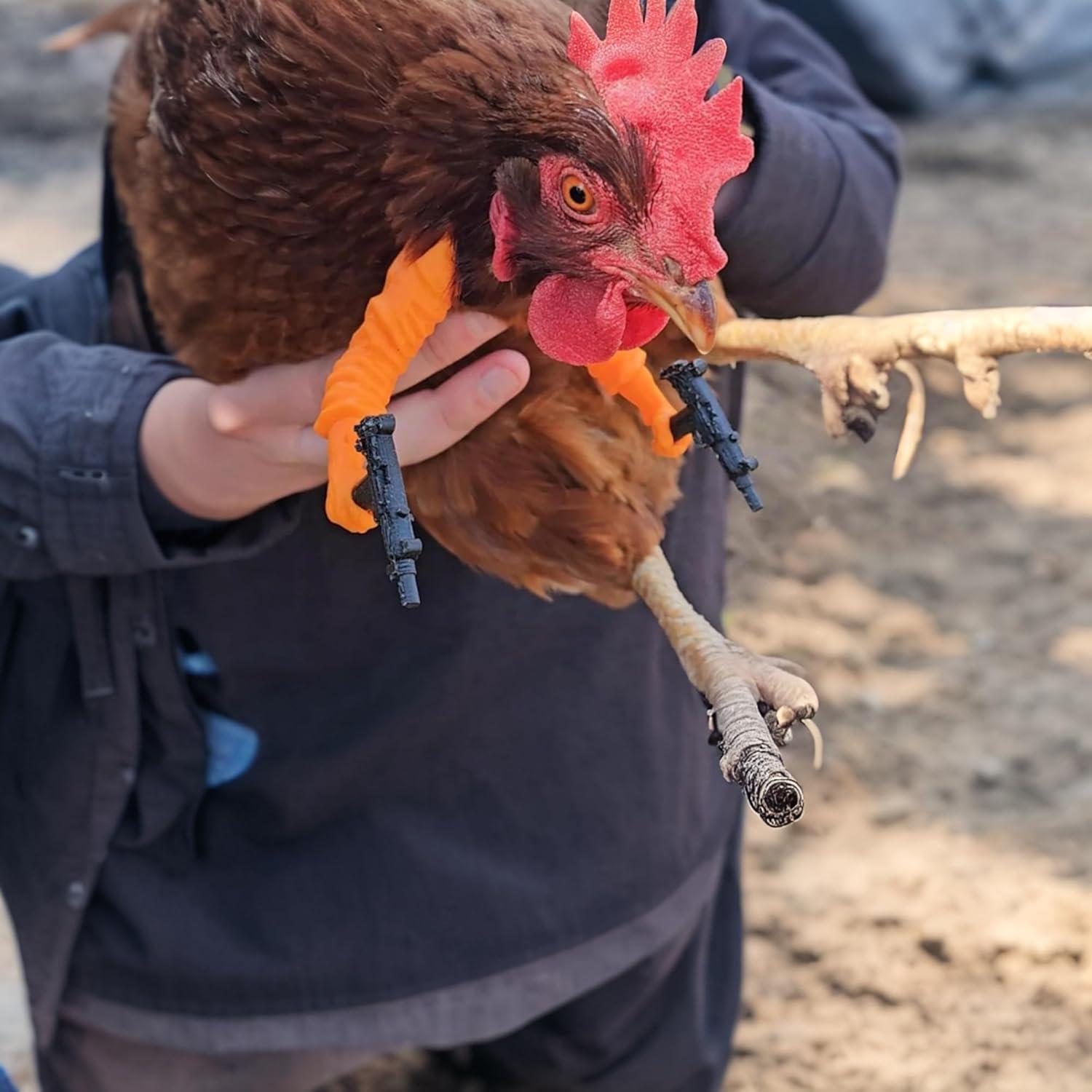 Brazo Falso de Pollo con Decoración de Arma LUOBEIYAOHL Amarillo