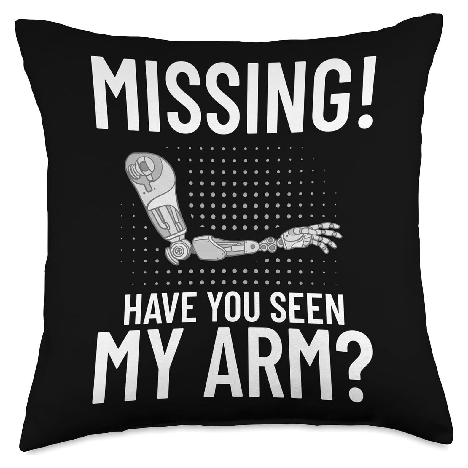 Cojín Conciencia Amputaciones 18x18 cm 100% Poliéster