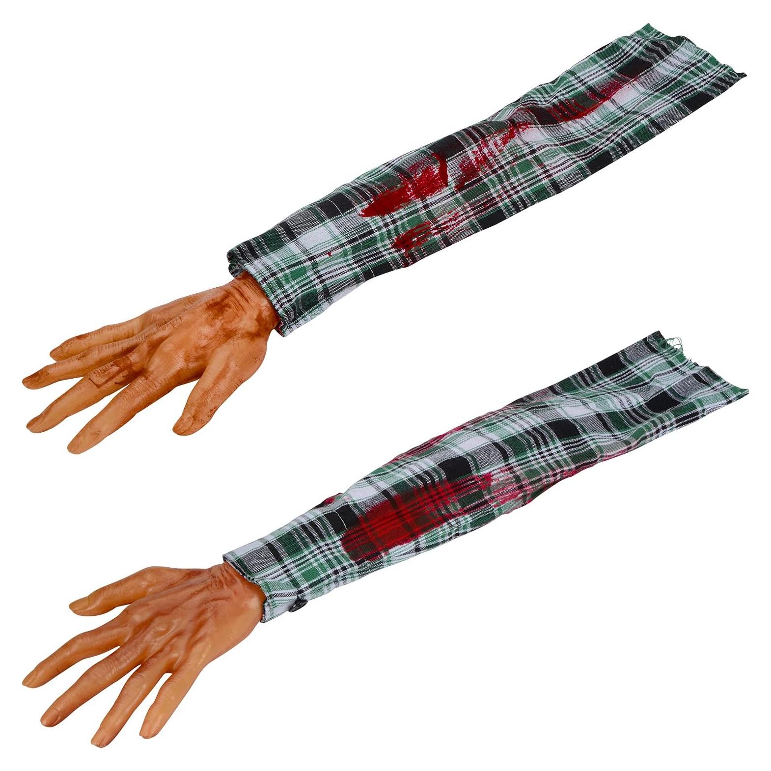 Brazos Seccionados de Halloween XONOR - 53.9 cm, 2 Piezas