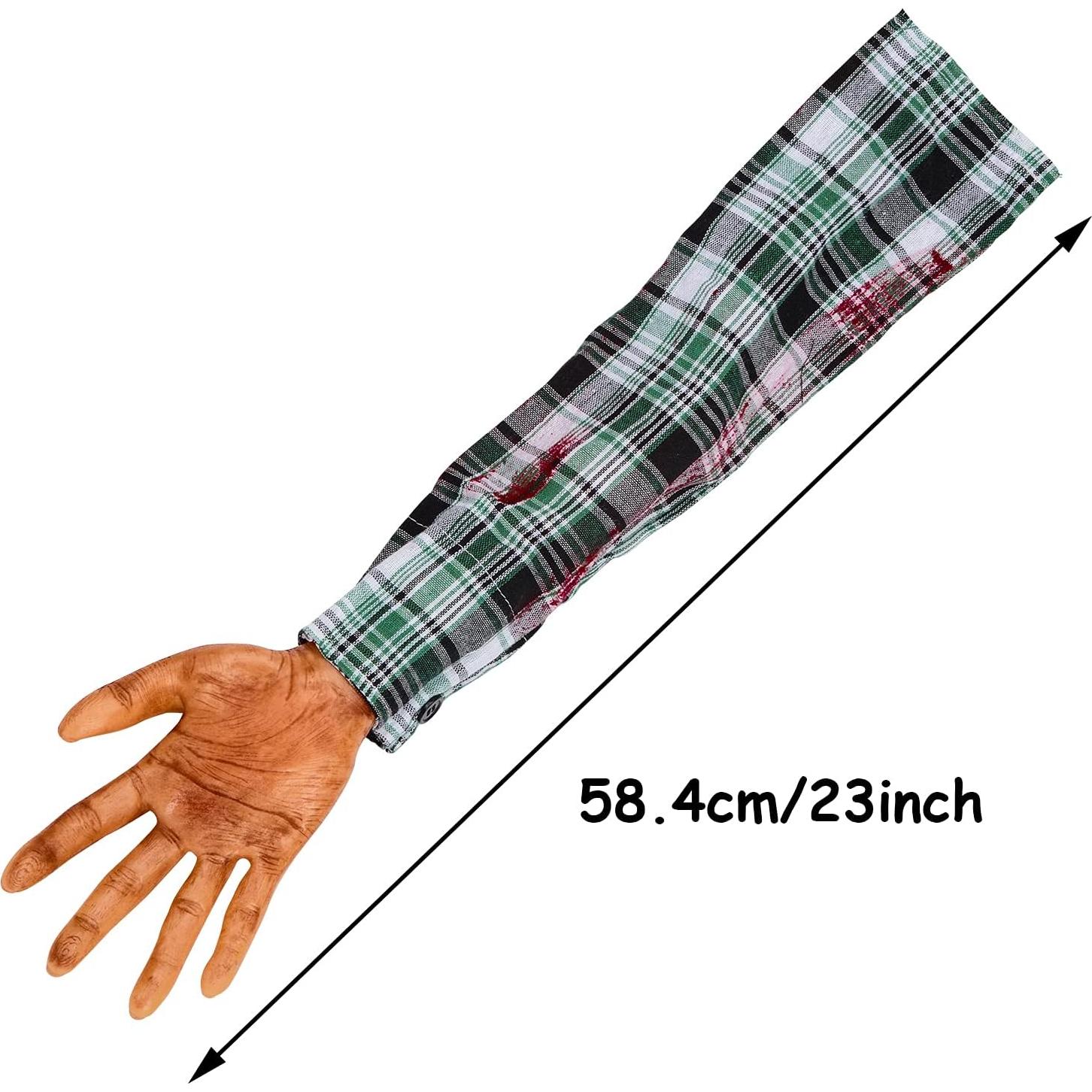 Brazos Seccionados de Halloween XONOR - 53.9 cm, 2 Piezas