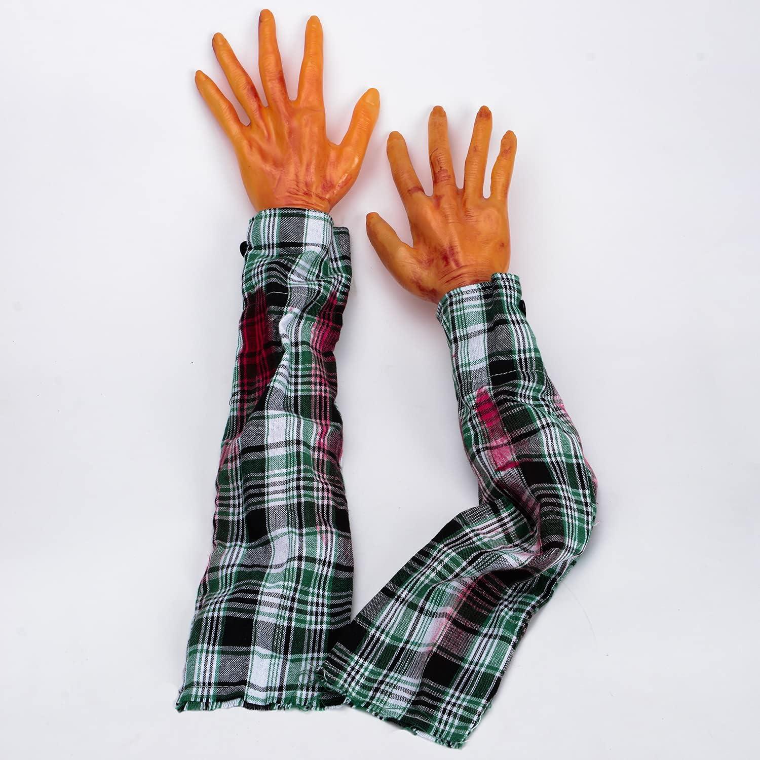 Brazos Seccionados de Halloween XONOR - 53.9 cm, 2 Piezas