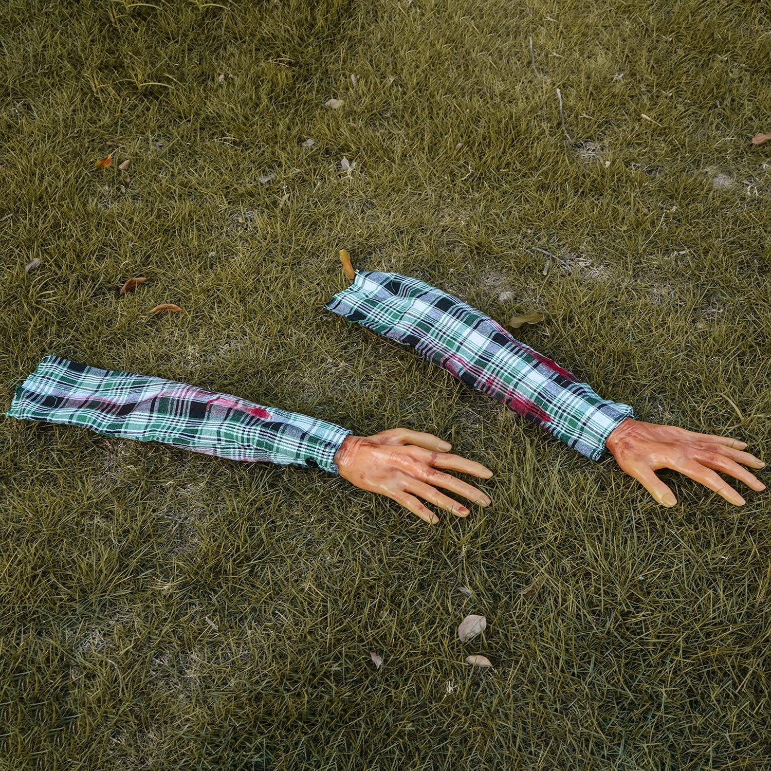 Brazos Seccionados de Halloween XONOR - 53.9 cm, 2 Piezas