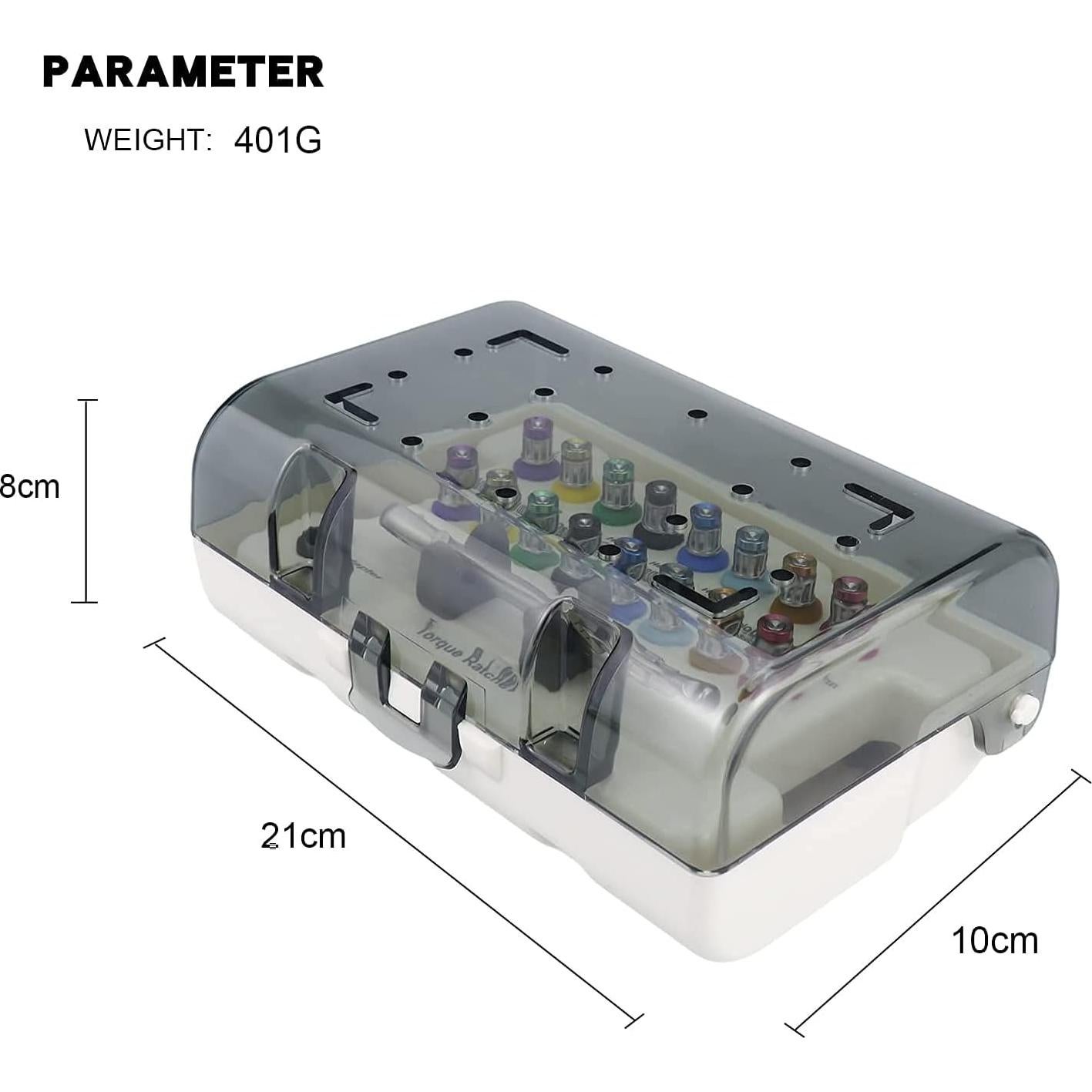 Kit Universal de Prótesis Dental Smiledt UPK-16 16 Piezas