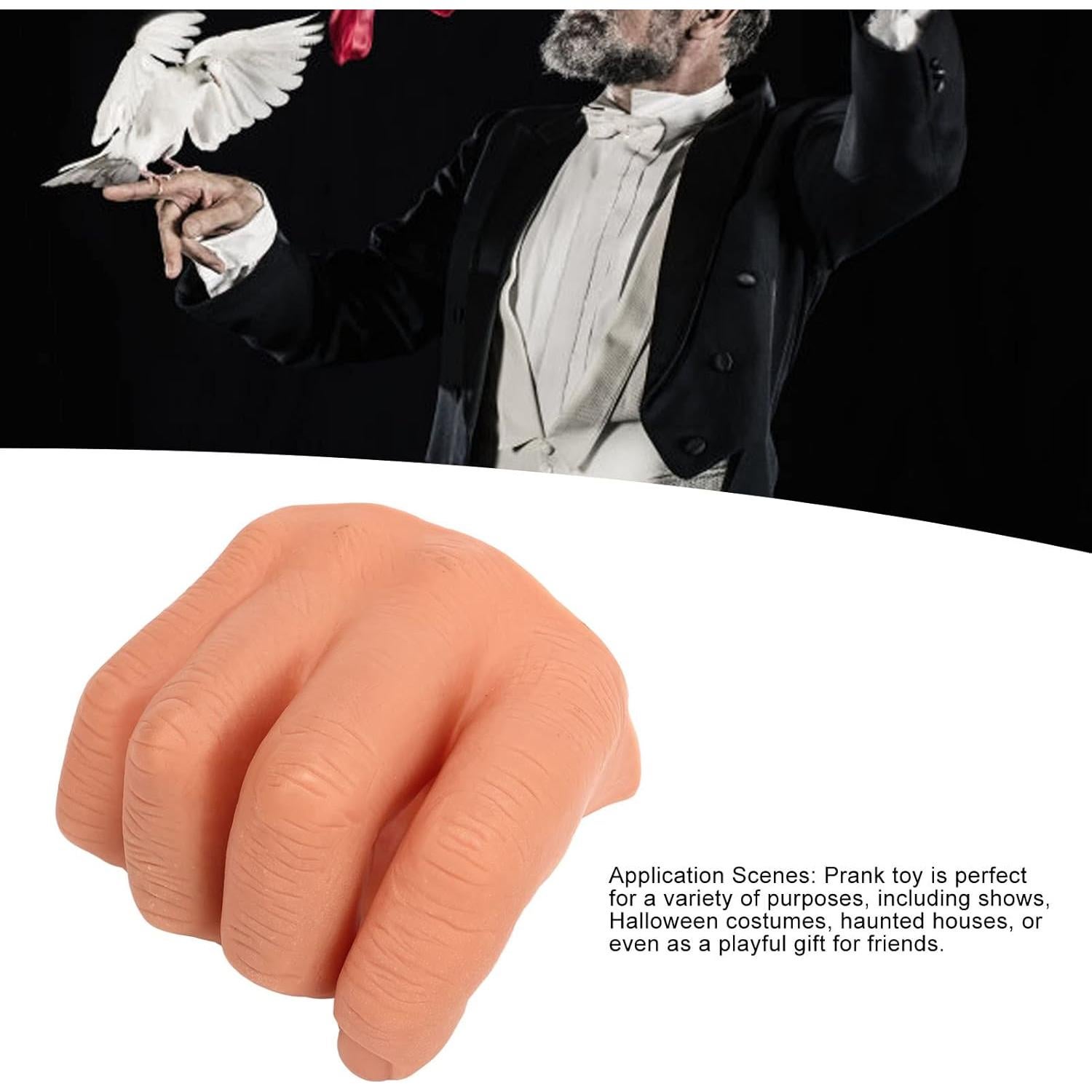 Truco de Mano Falsa Niiyen 10x10cm Accesorio de Magia