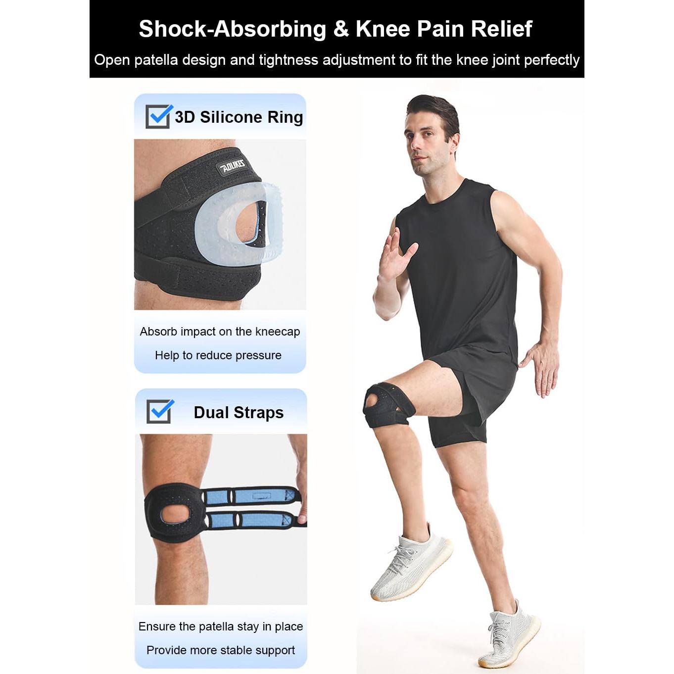 Férula de Rodilla SUJAYU con Compresión y Soporte Ajustable