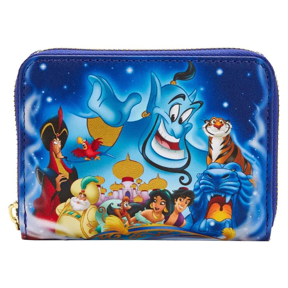 Cartera Zip Around Disney Loungefly Aladino 30 Aniversario