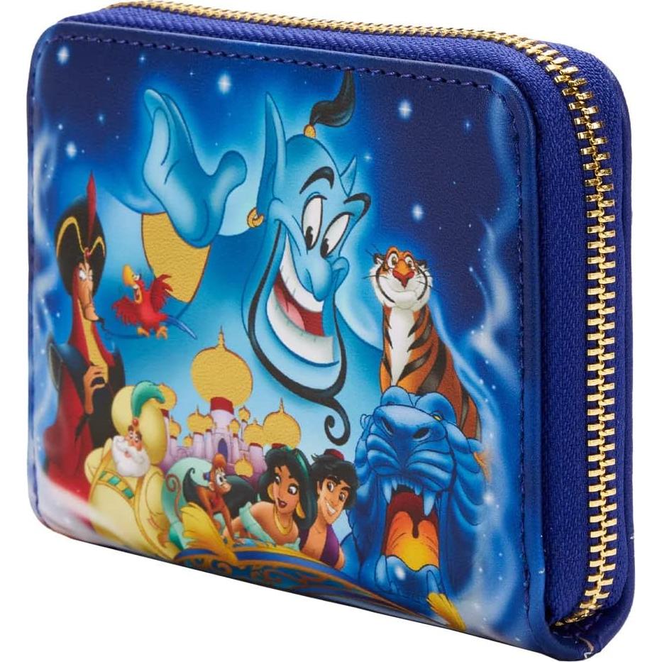 Cartera Zip Around Disney Loungefly Aladino 30 Aniversario