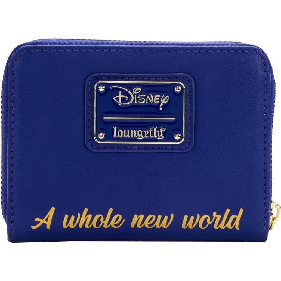 Cartera Zip Around Disney Loungefly Aladino 30 Aniversario