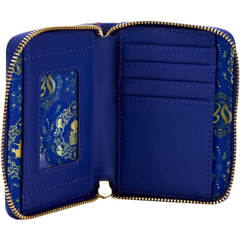 Cartera Zip Around Disney Loungefly Aladino 30 Aniversario