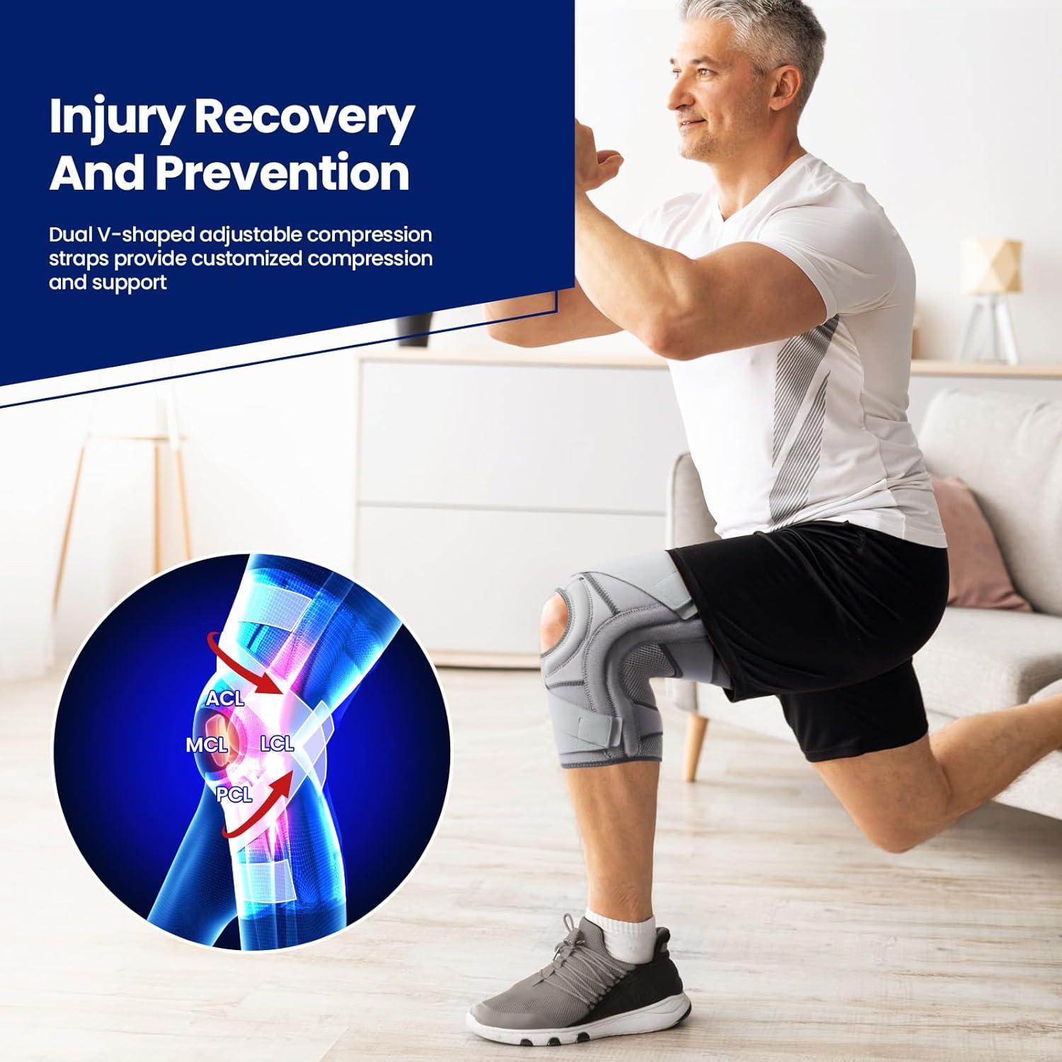 Férula de Rodilla Galvaran Ajustable para Desgarro de Menisco