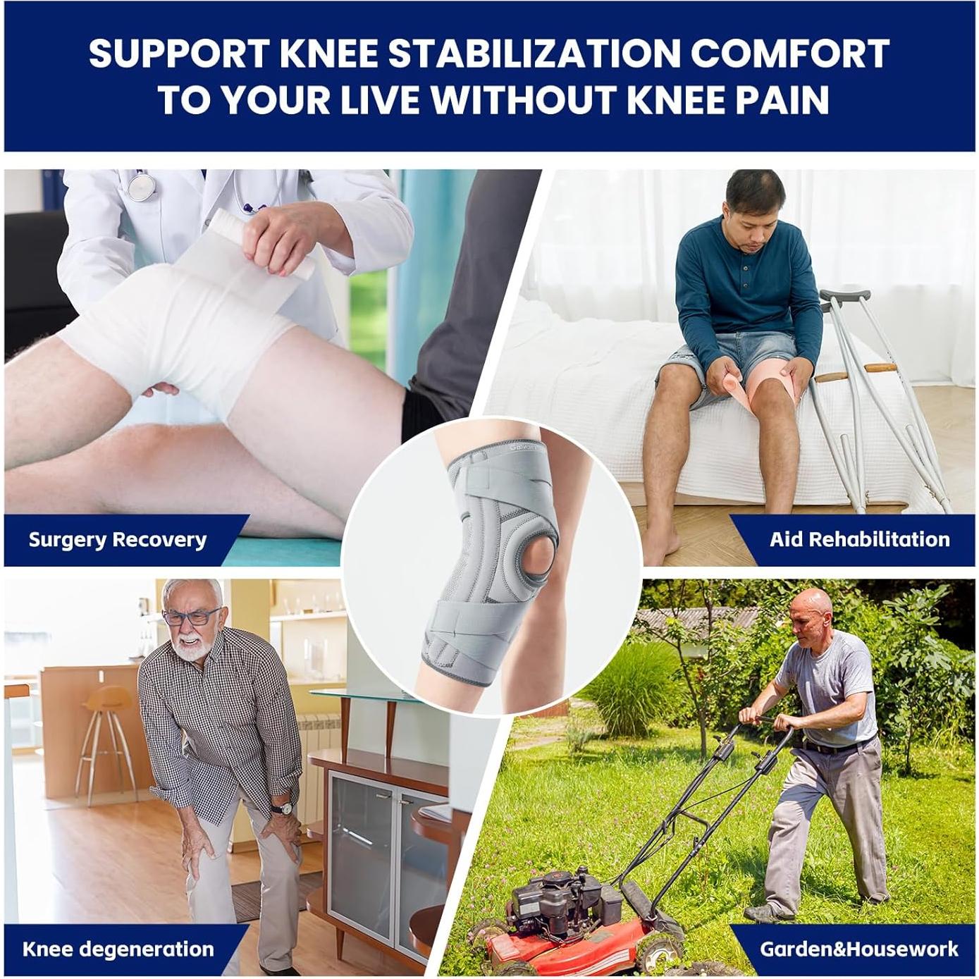 Férula de Rodilla Galvaran Ajustable para Desgarro de Menisco